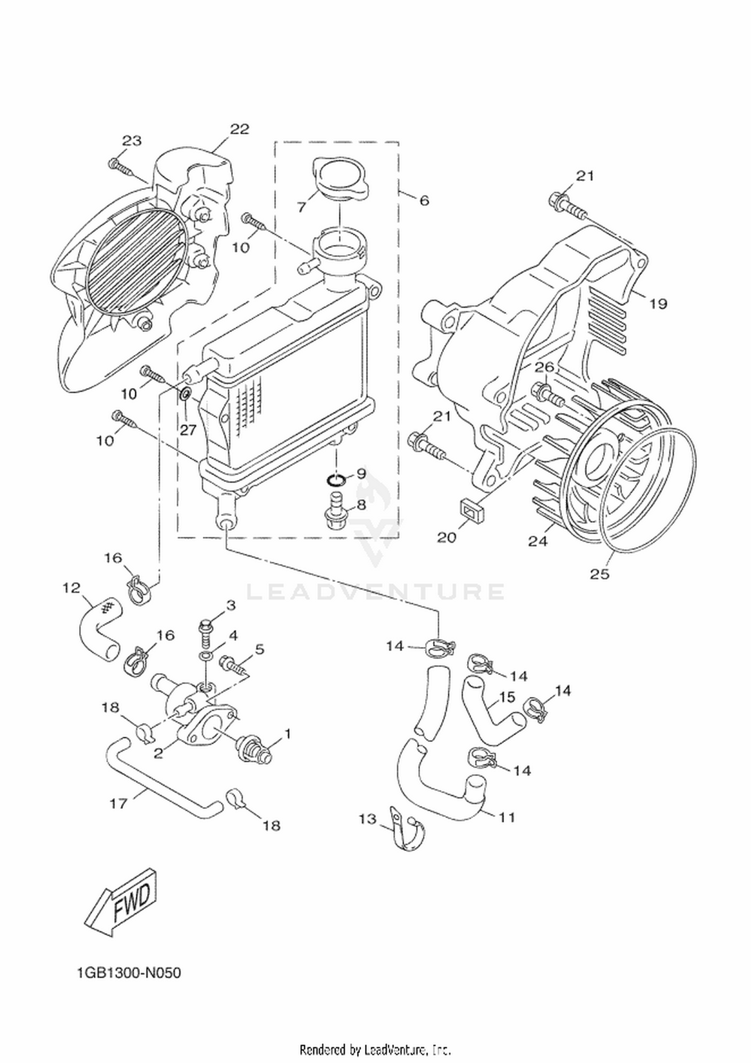 05 RADIATOR  HOSE