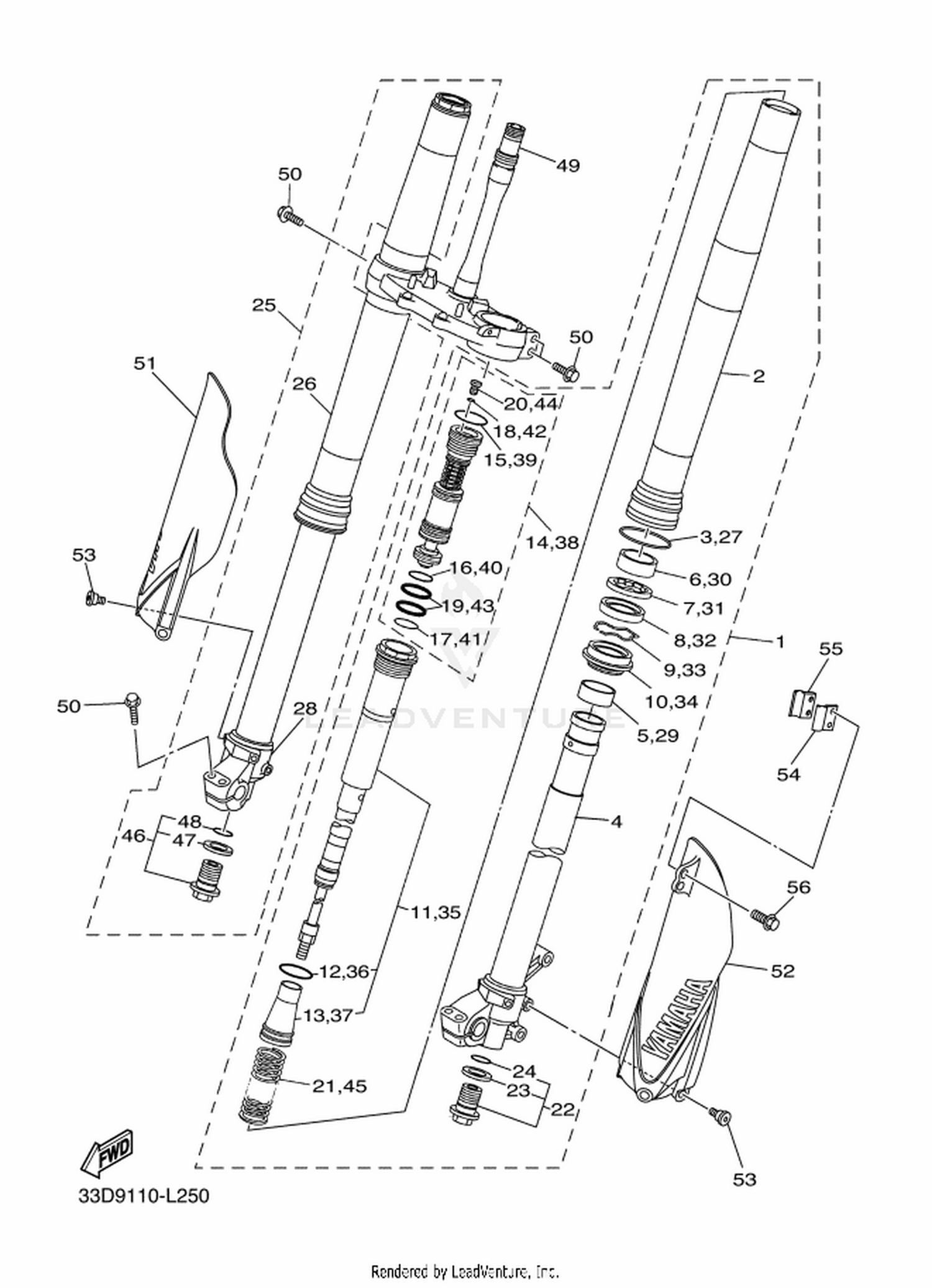 25 FRONT FORK
