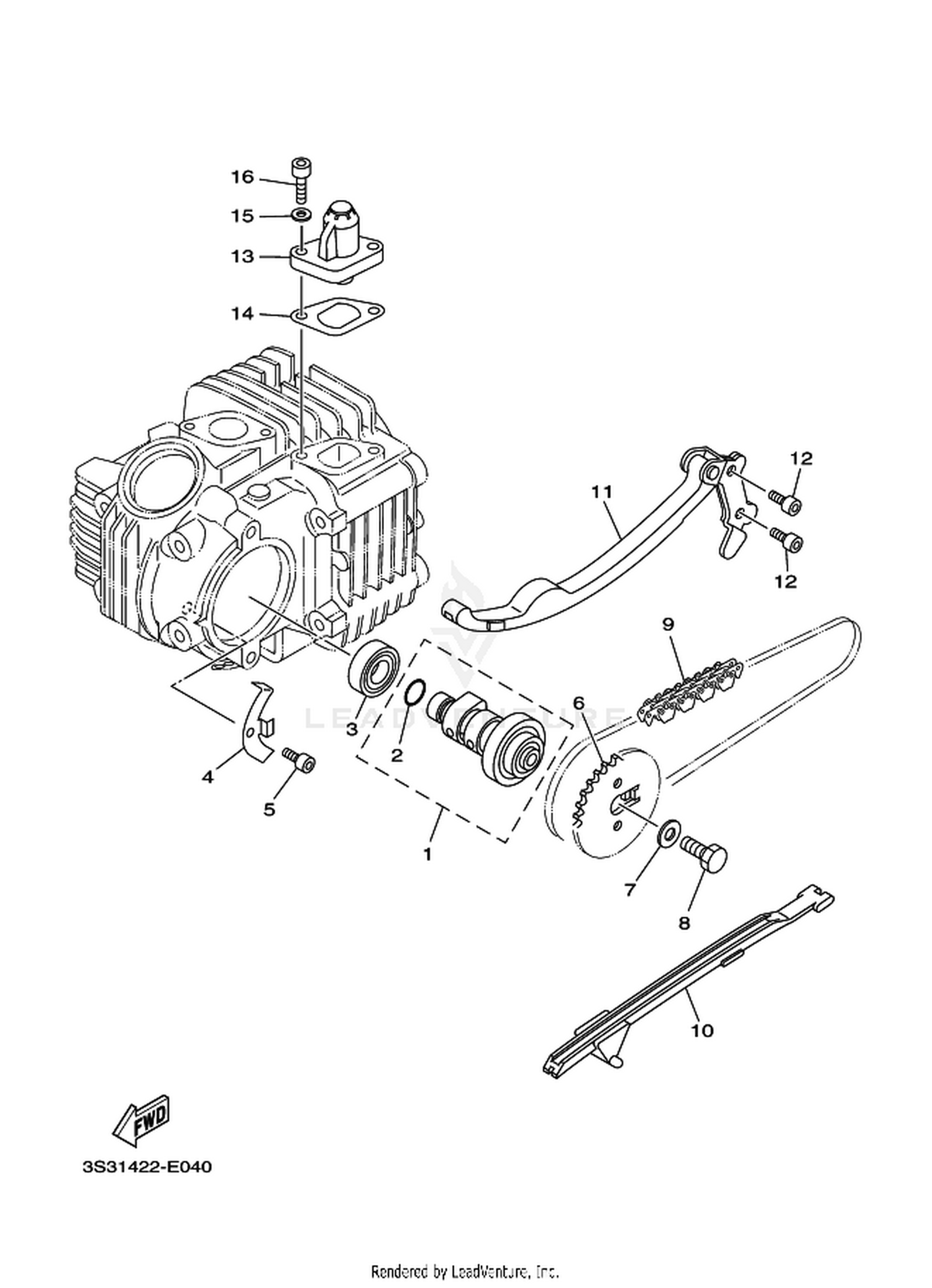 04 CAMSHAFT  CHAIN