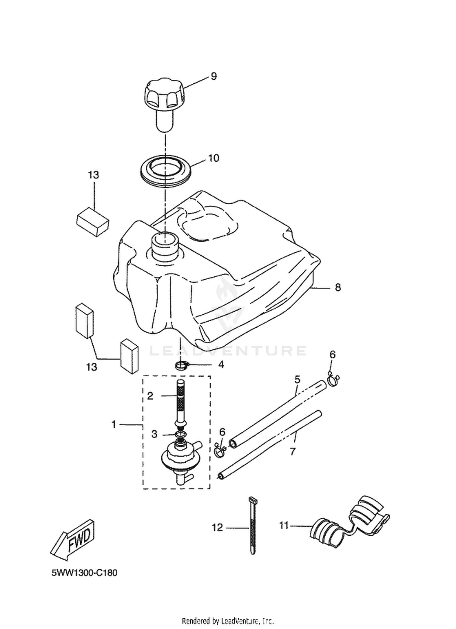 20 FUEL TANK