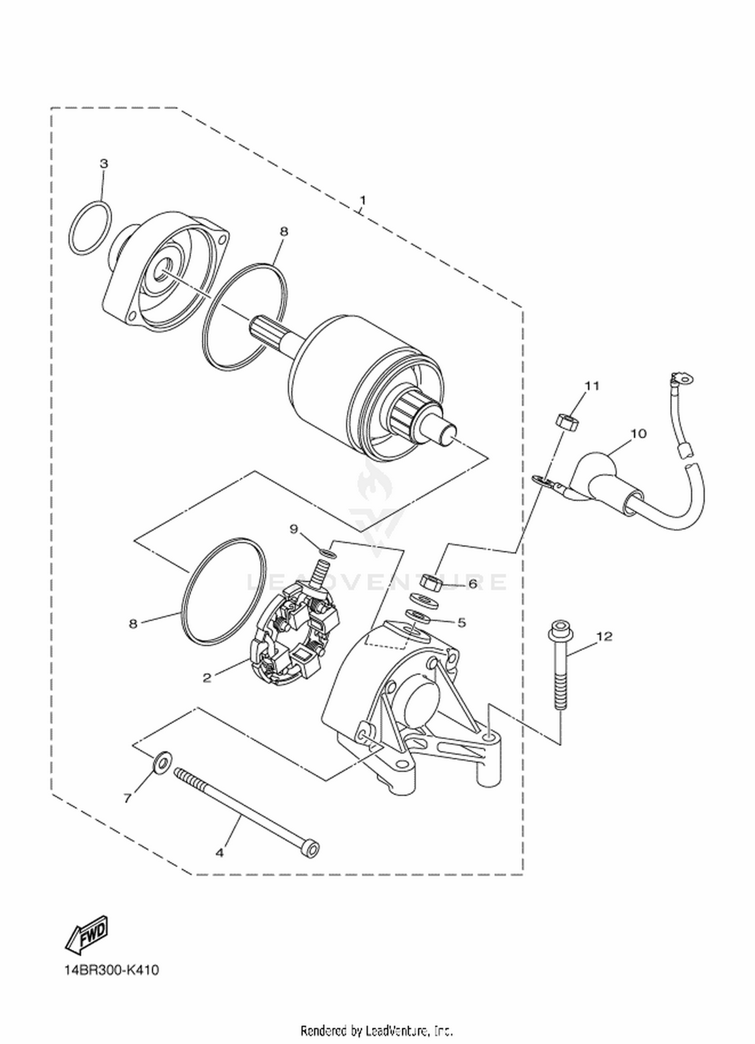 41 STARTING MOTOR