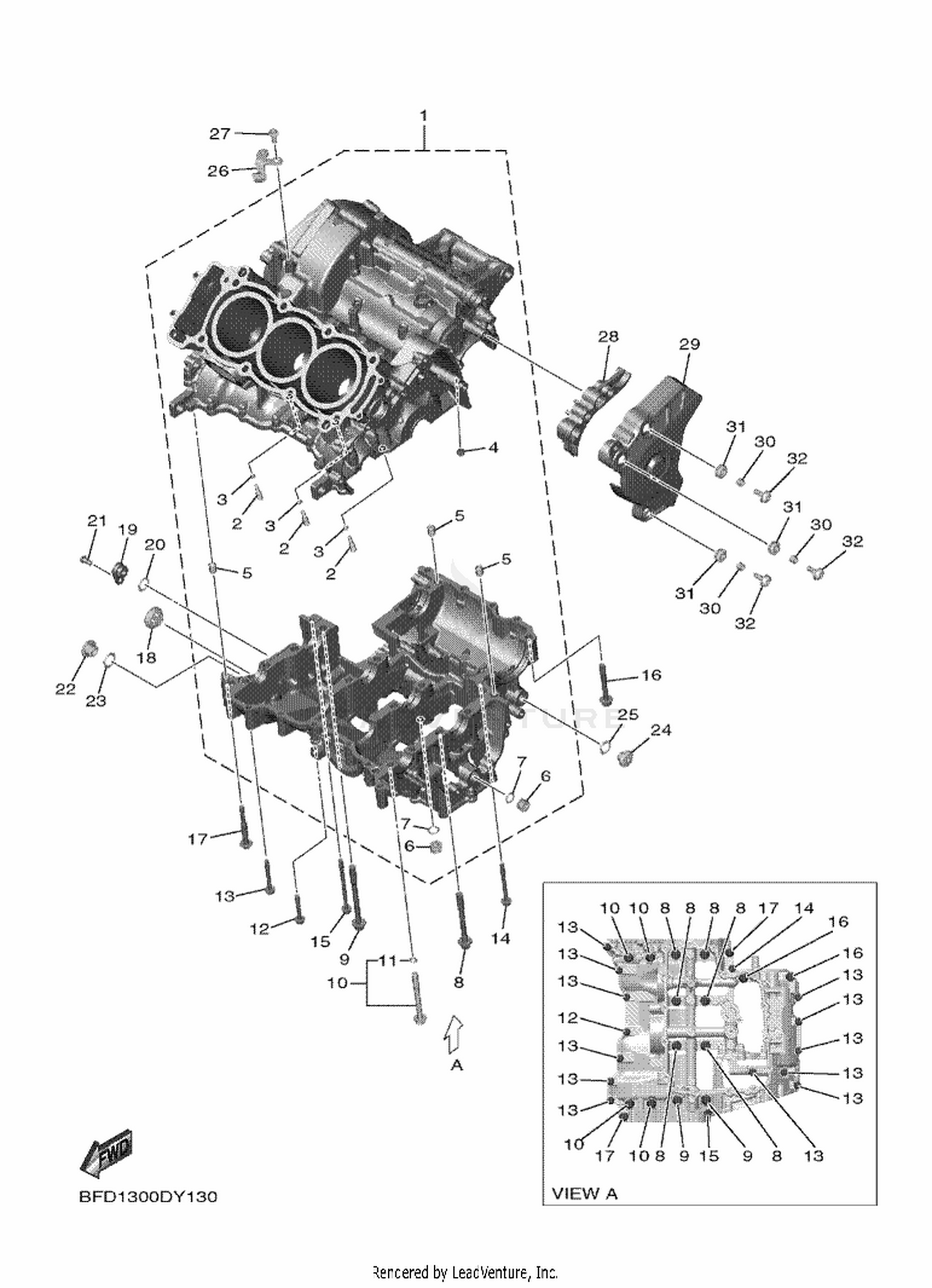 13 CRANKCASE