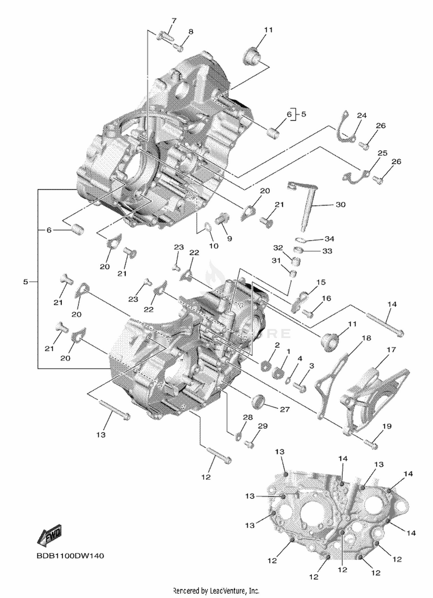 14 CRANKCASE