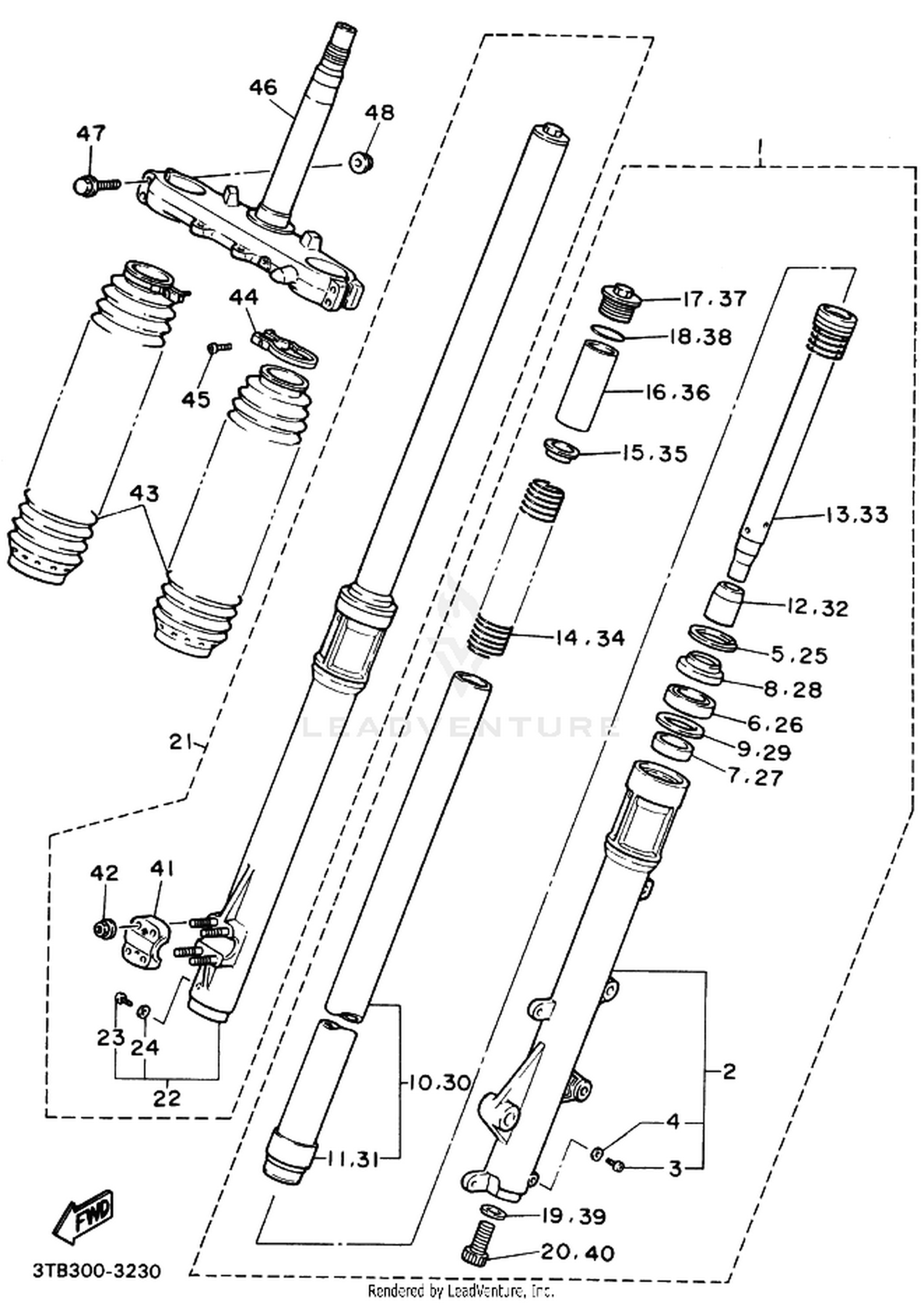 23 FRONT FORK