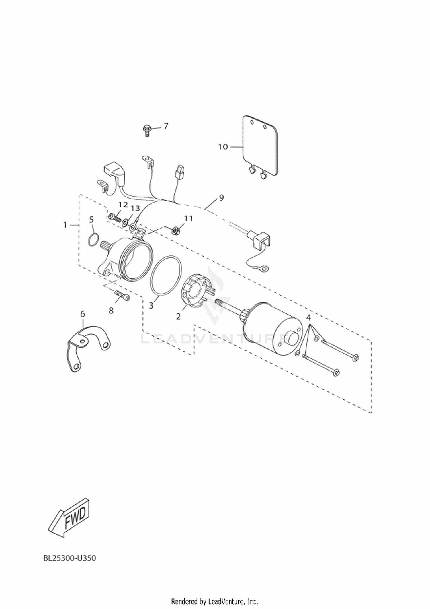 35 STARTING MOTOR