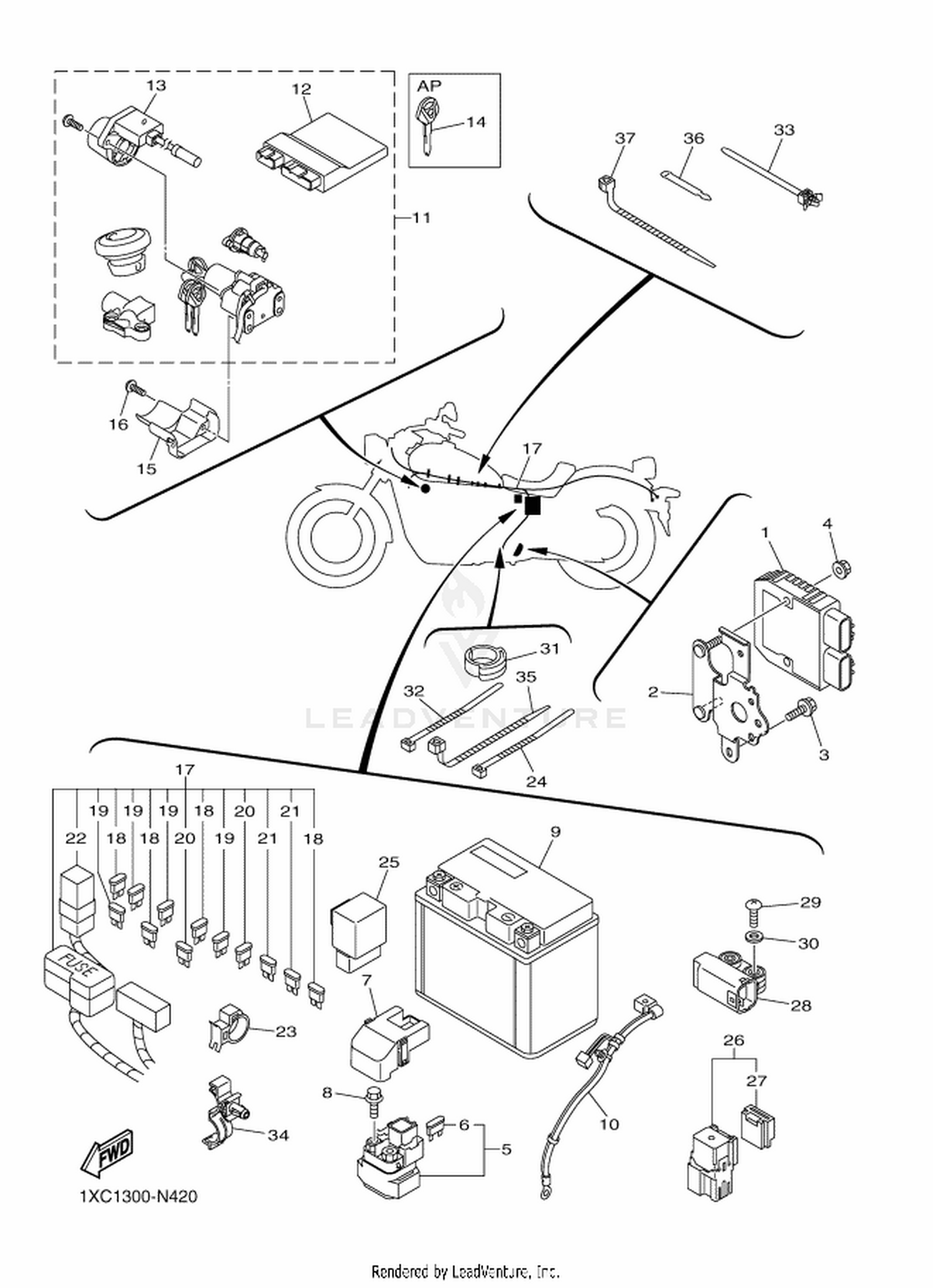 Assembly diagram