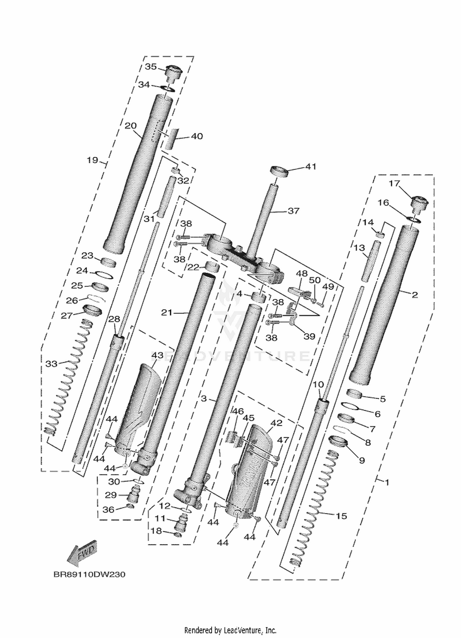 25 FRONT FORK