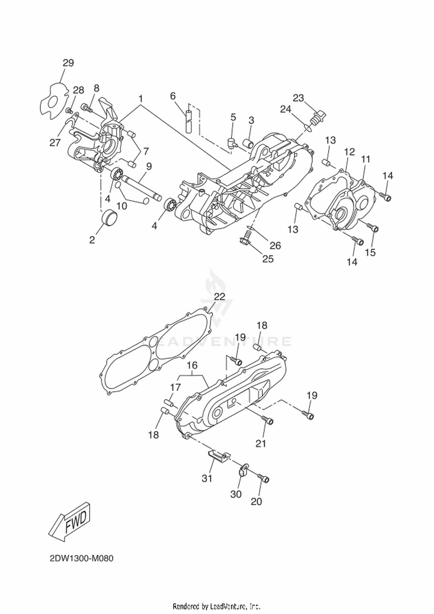08 CRANKCASE
