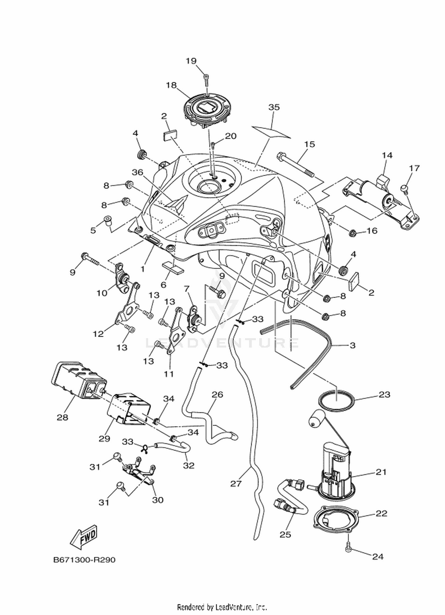Assembly diagram