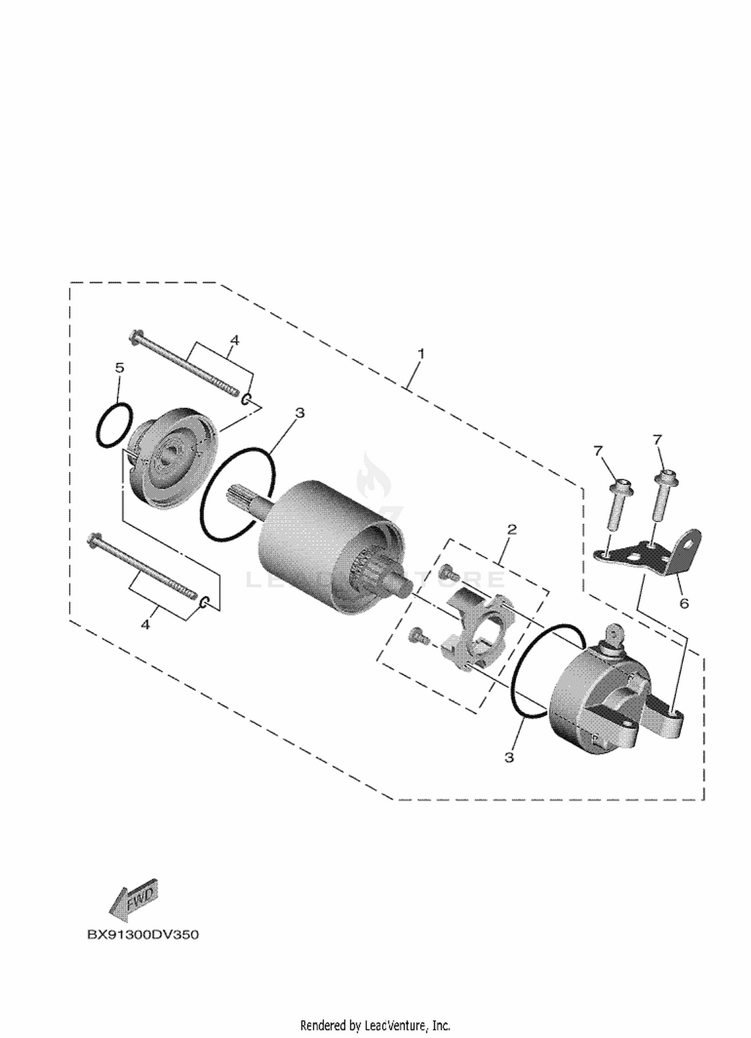 35 STARTING MOTOR