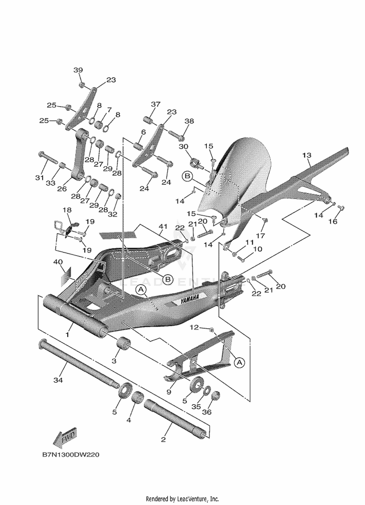 22 REAR ARM