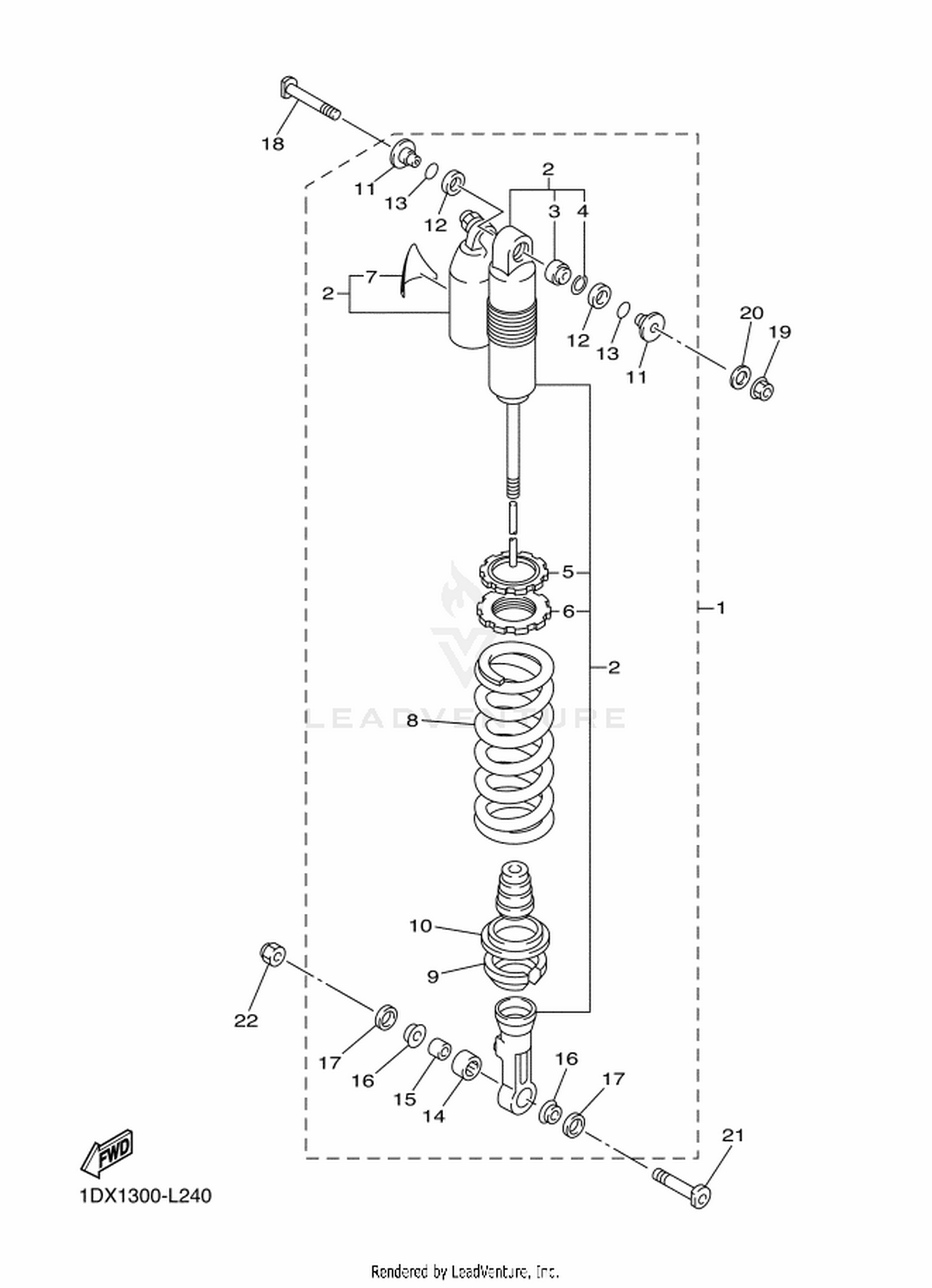 24 REAR SUSPENSION