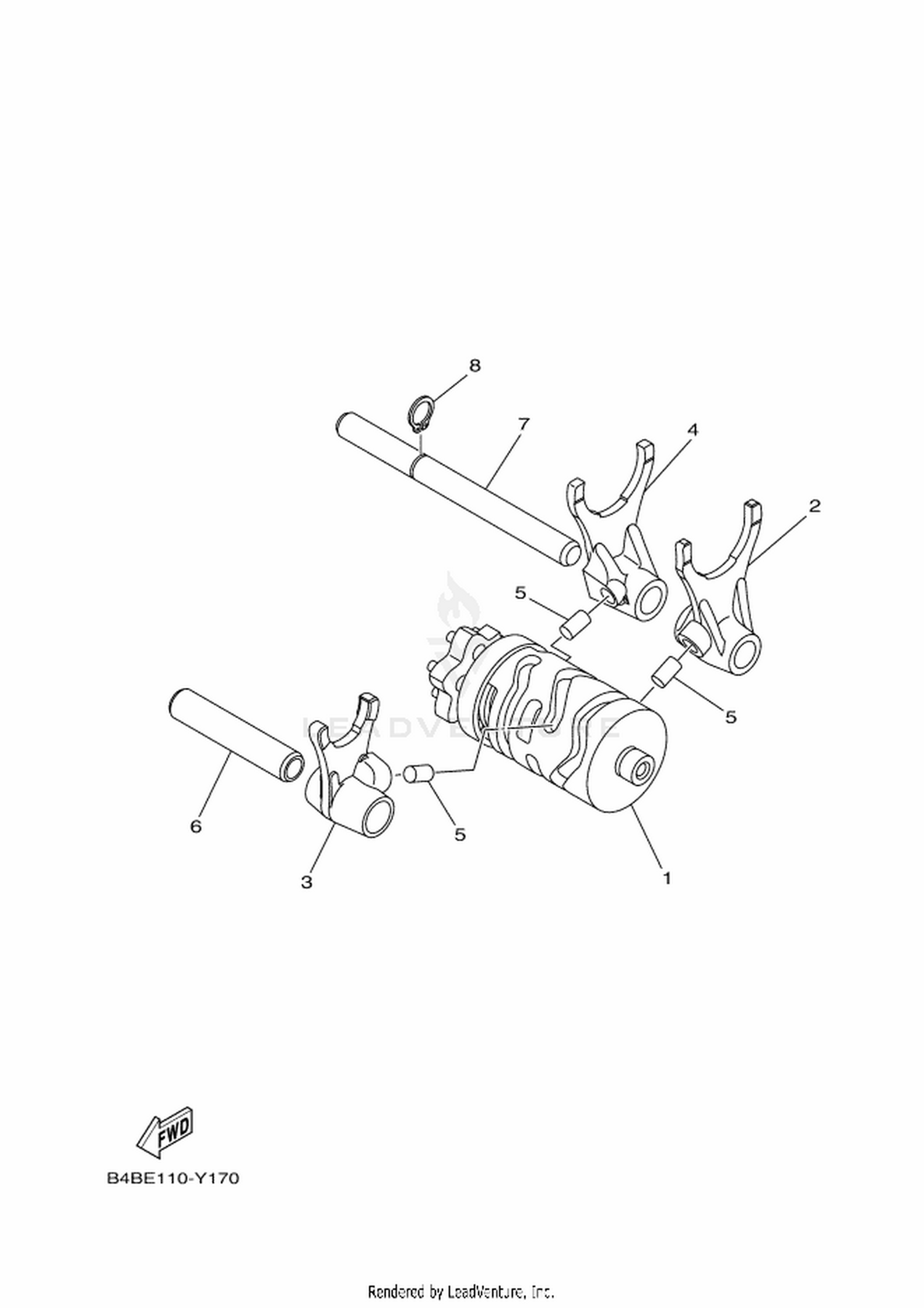 17 SHIFT CAM & FORK