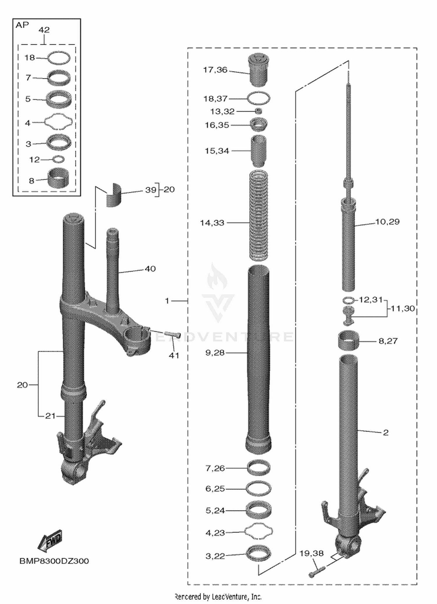 30 FRONT FORK