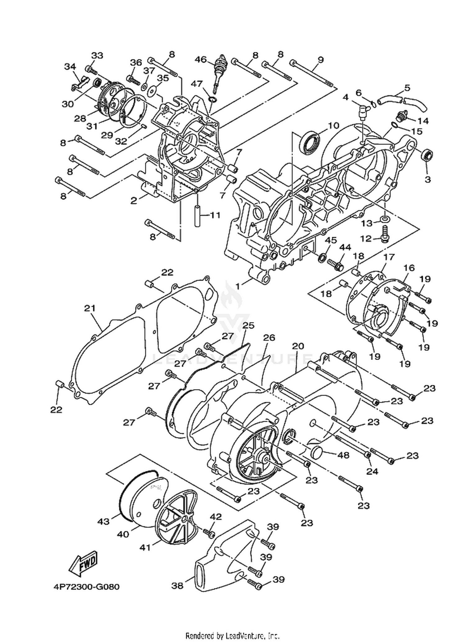 08 CRANKCASE