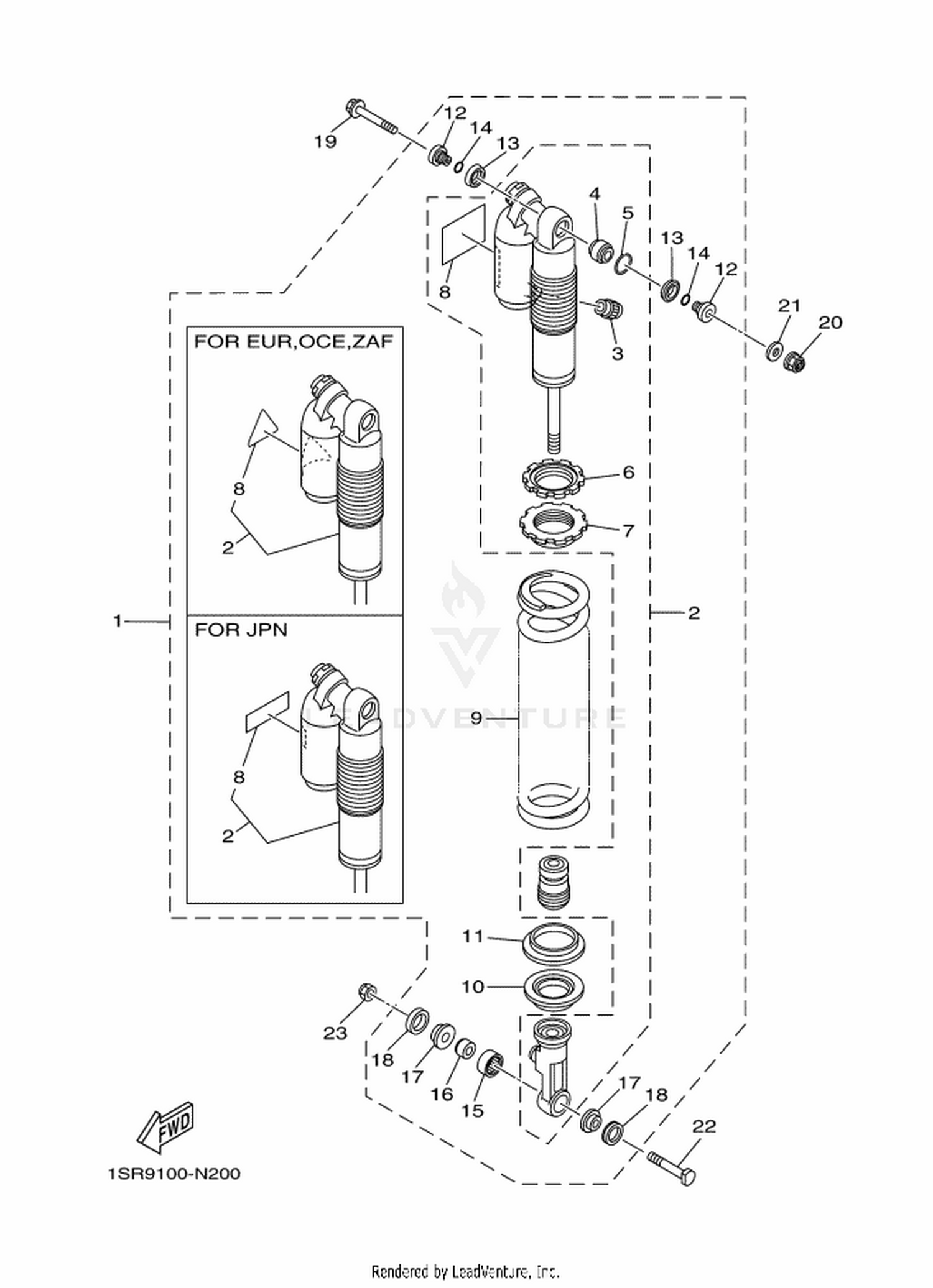 20 REAR SUSPENSION