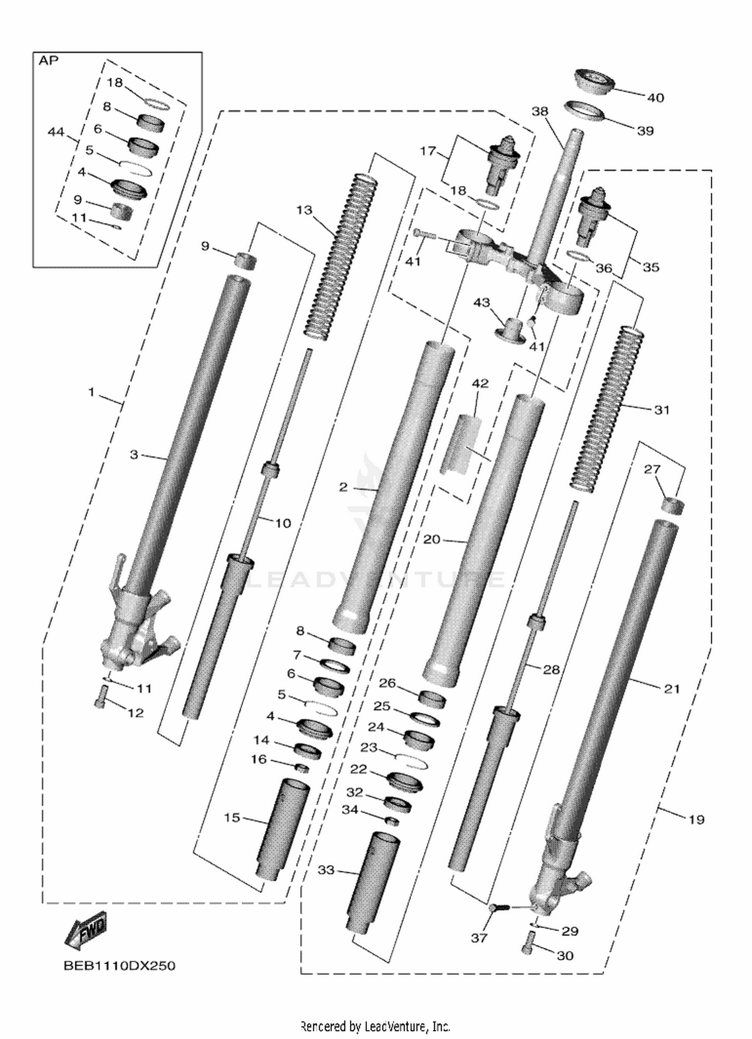 25 FRONT FORK