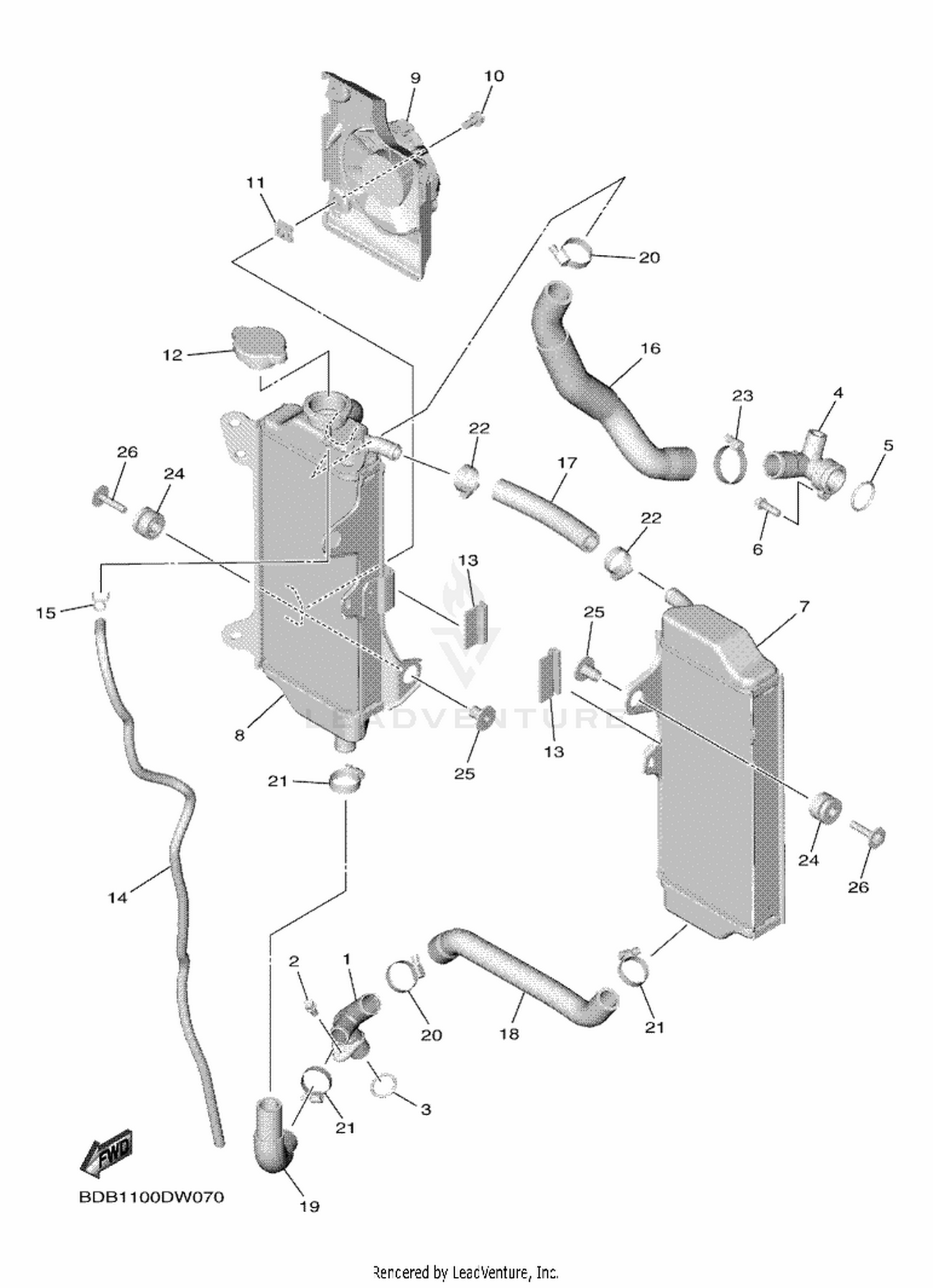 07 RADIATOR  HOSE