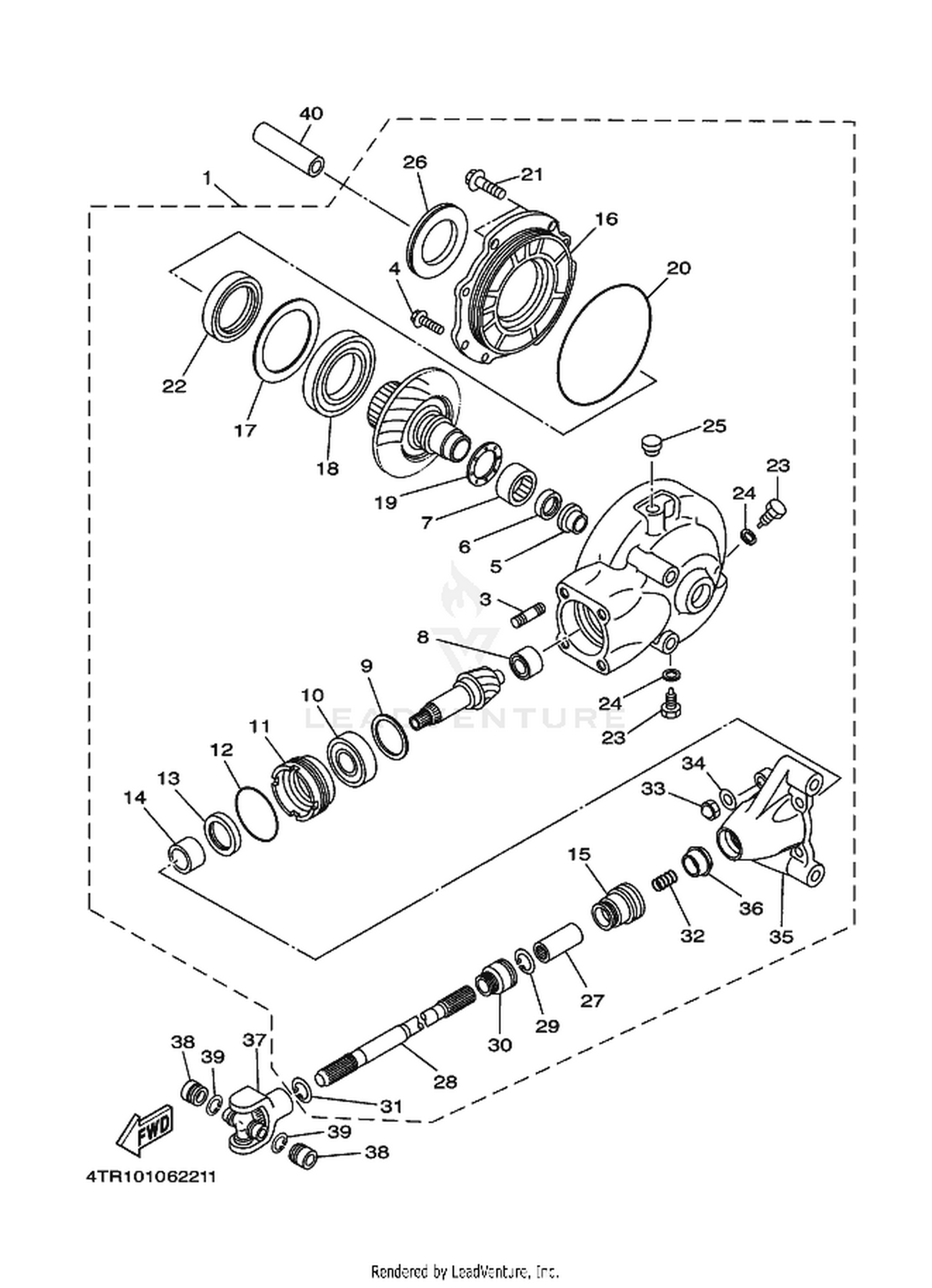 22 DRIVE SHAFT