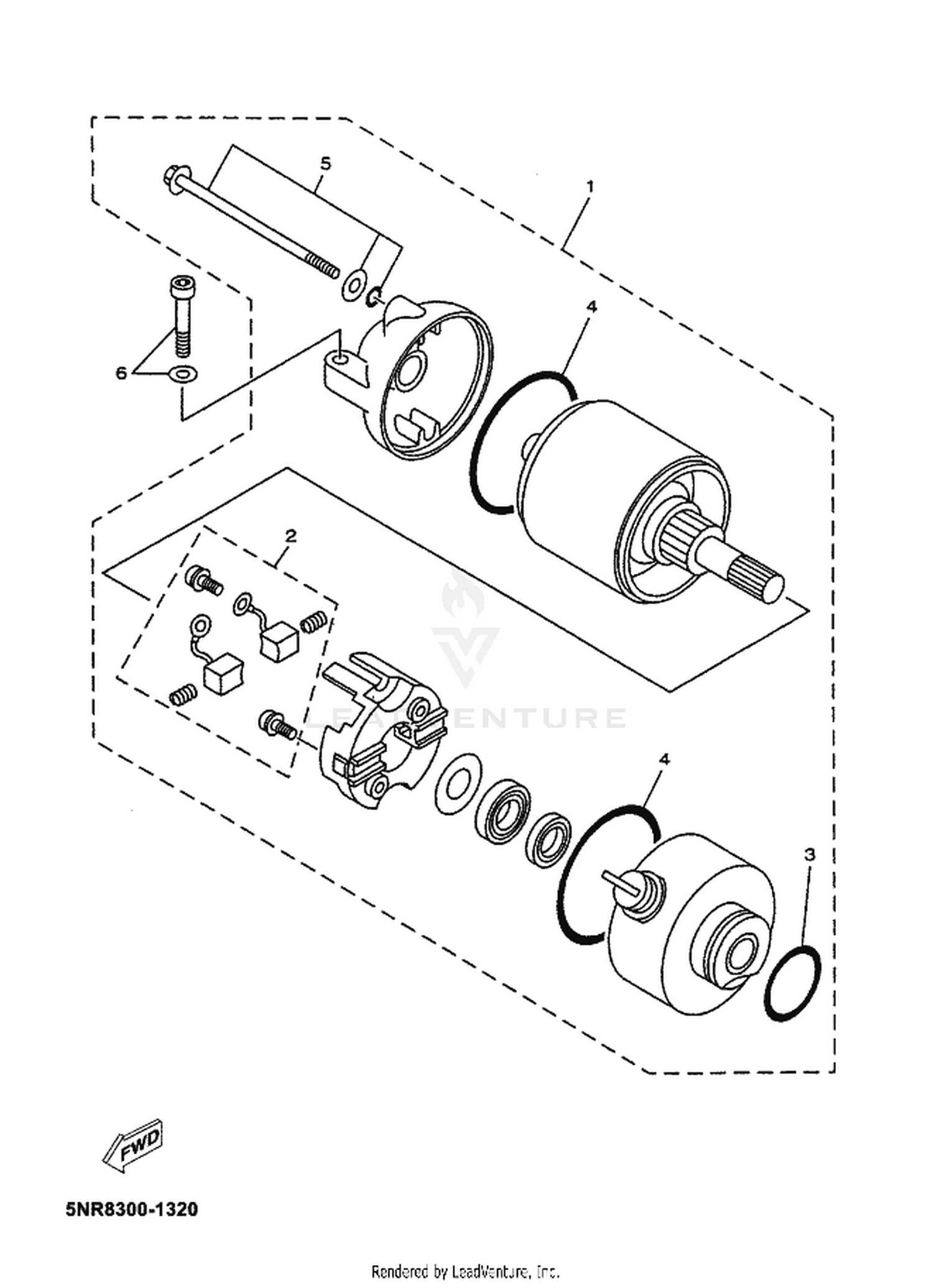32 STARTING MOTOR
