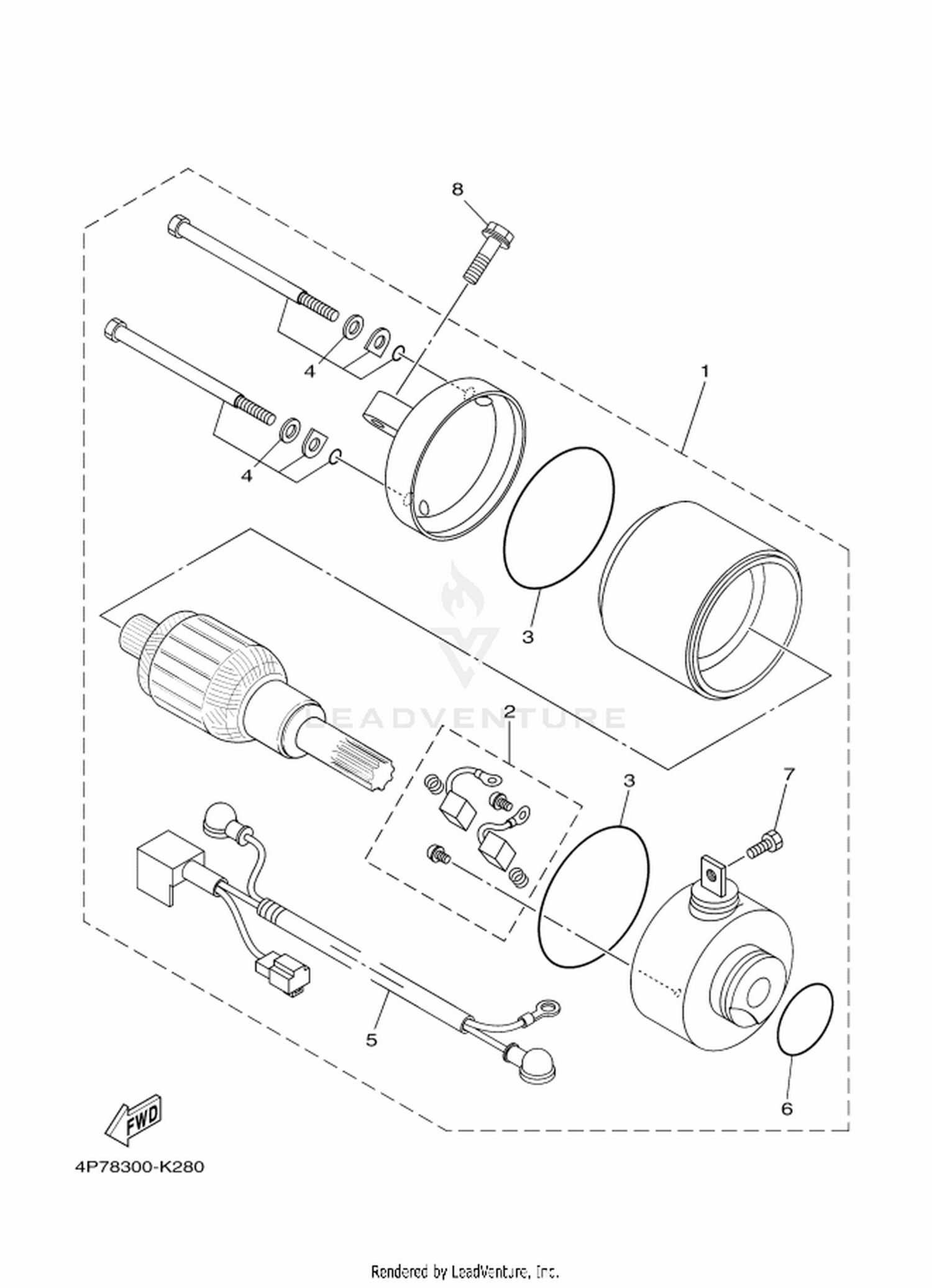28 STARTING MOTOR
