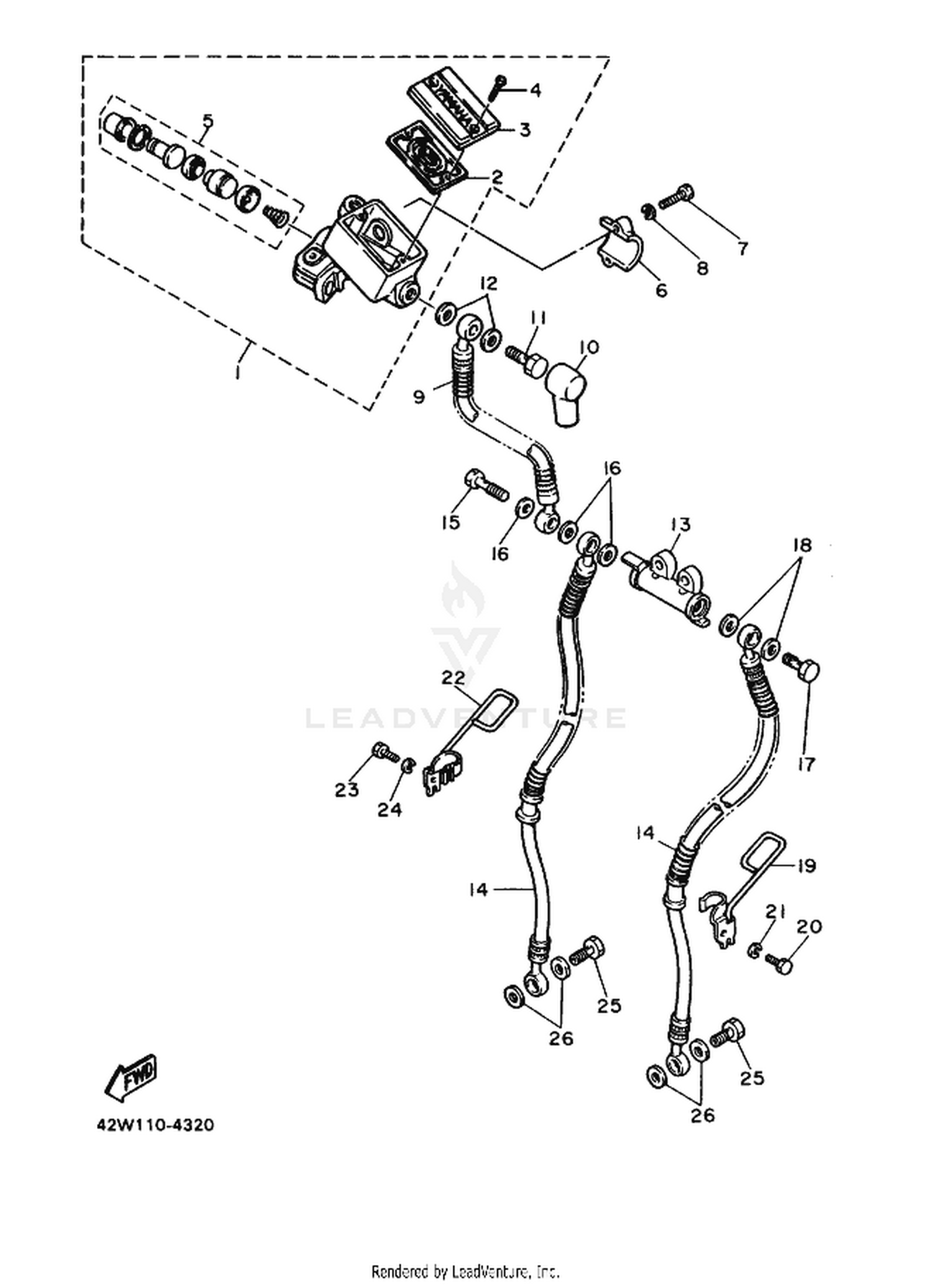 32 FRONT MASTER CYLINDER