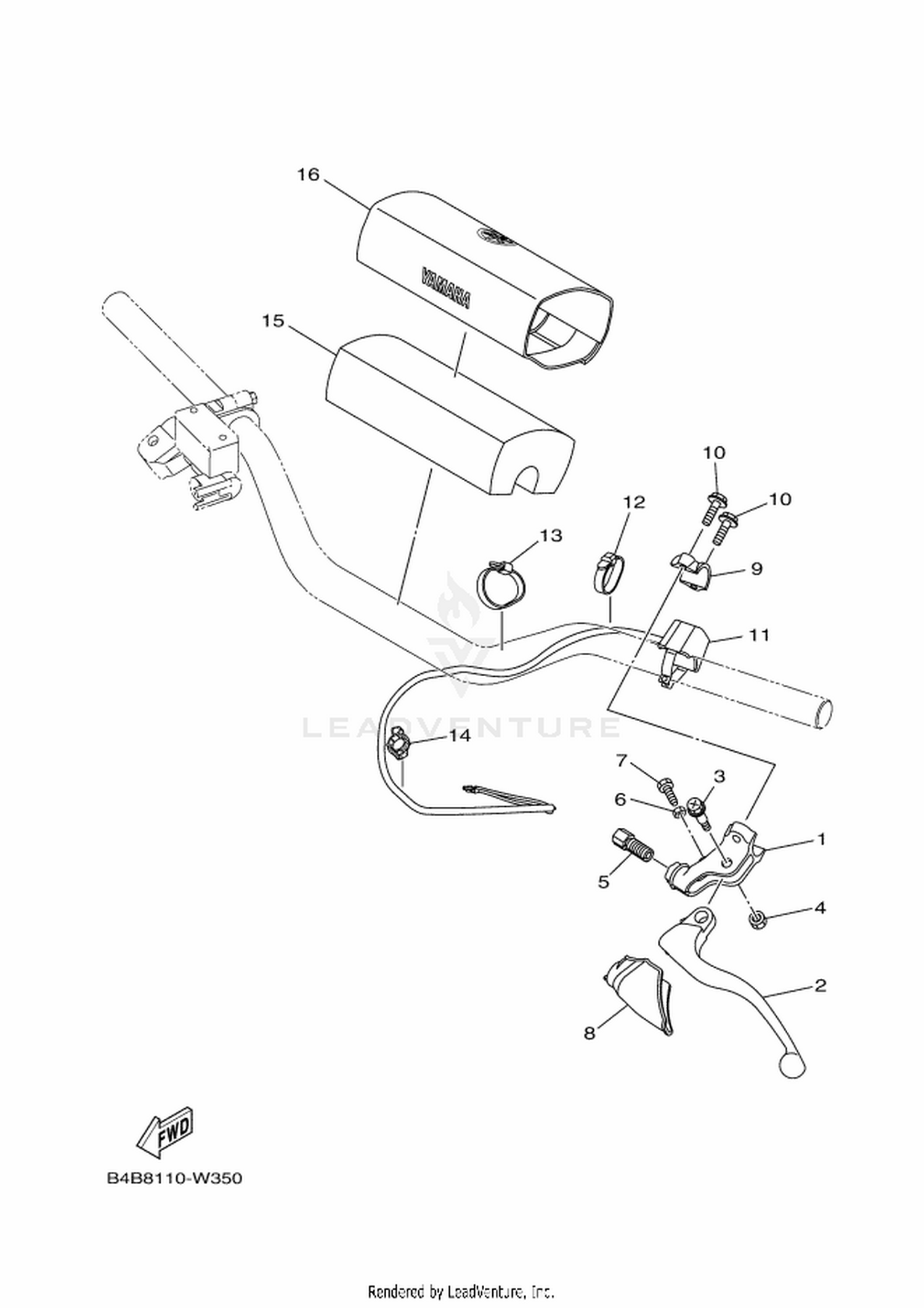 35 HANDLE SWITCH  LEVER