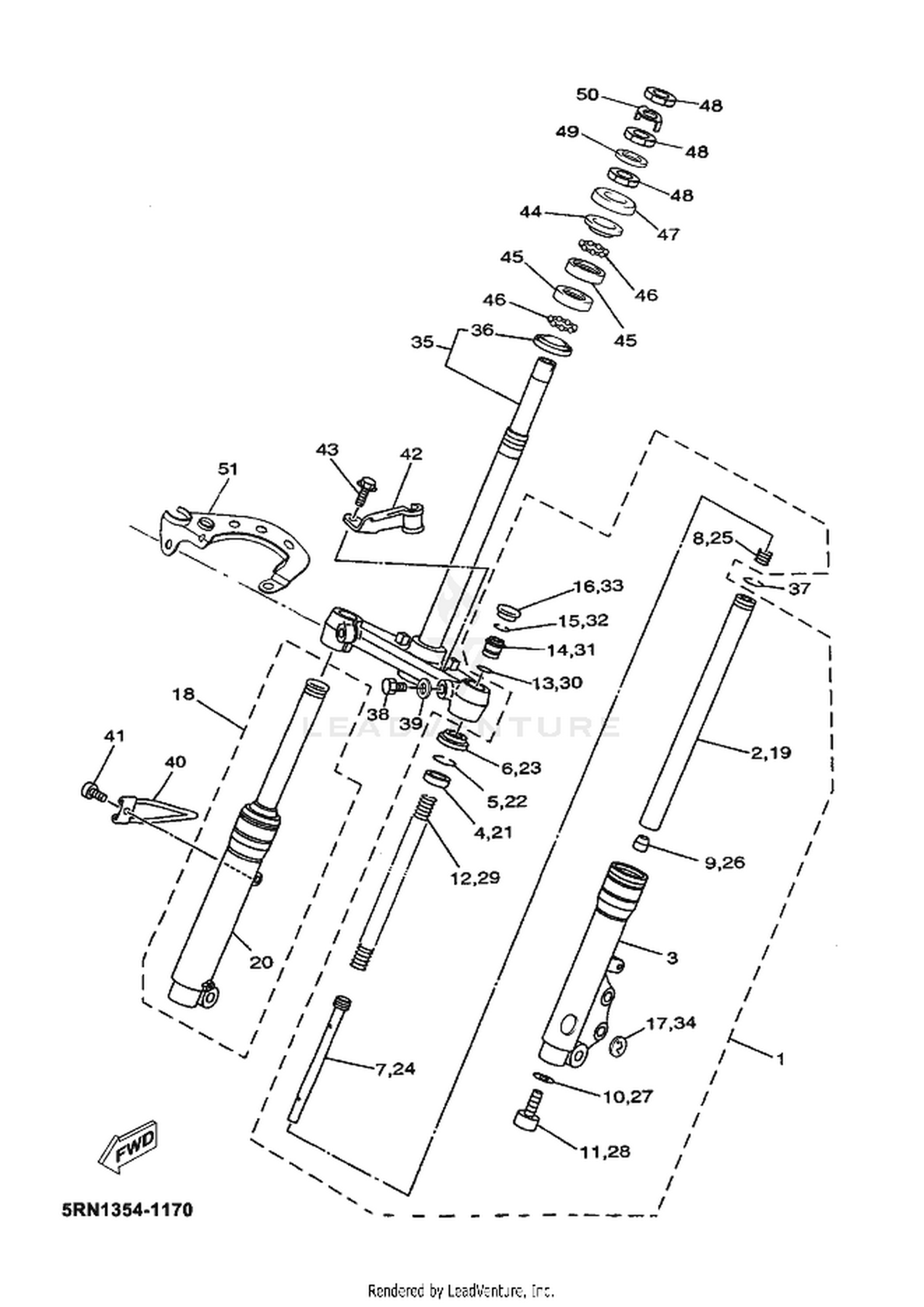 17 FRONT FORK
