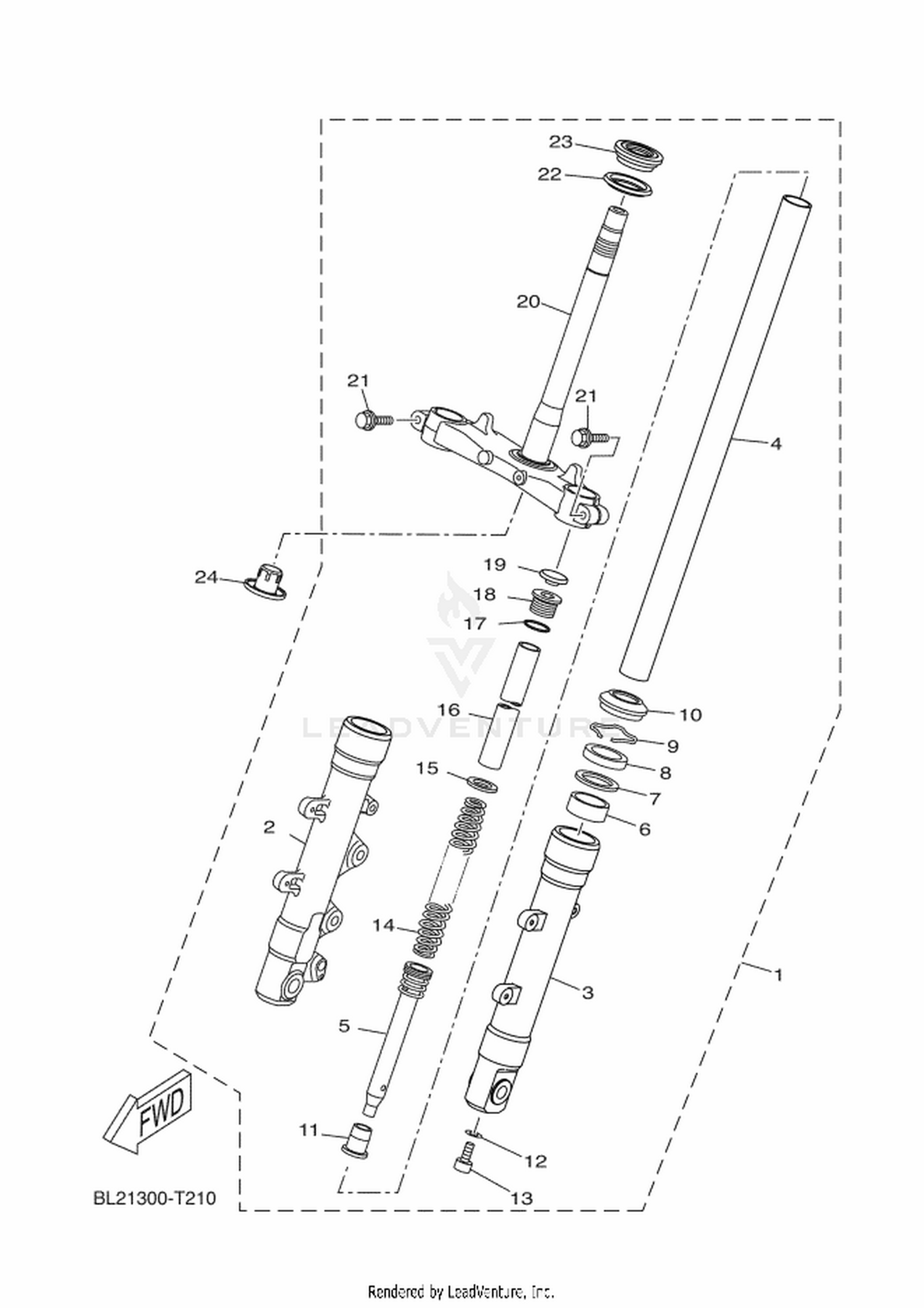 20 FRONT FORK