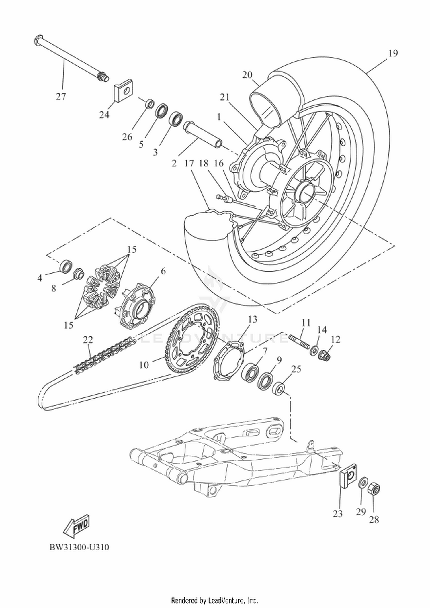 Assembly diagram