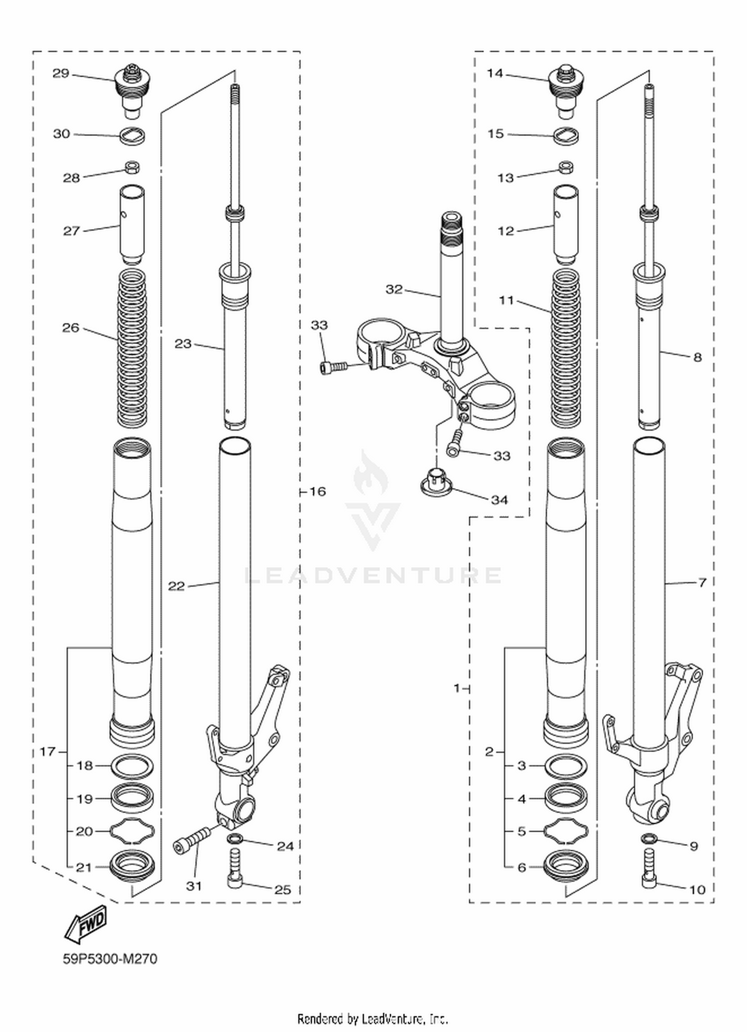 27 FRONT FORK