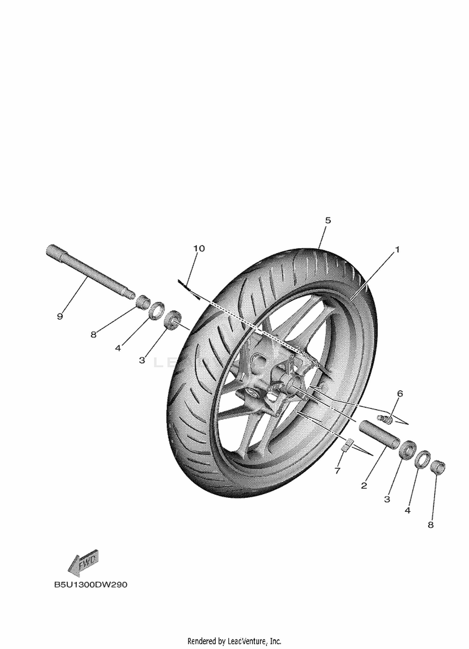 30 FRONT WHEEL