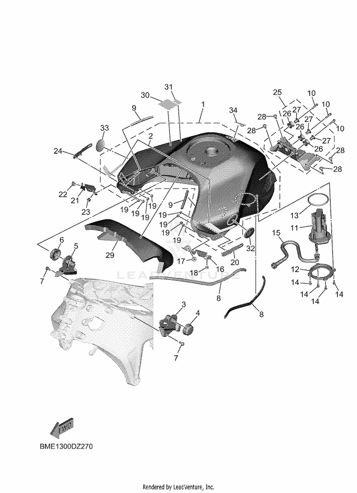 Assembly diagram