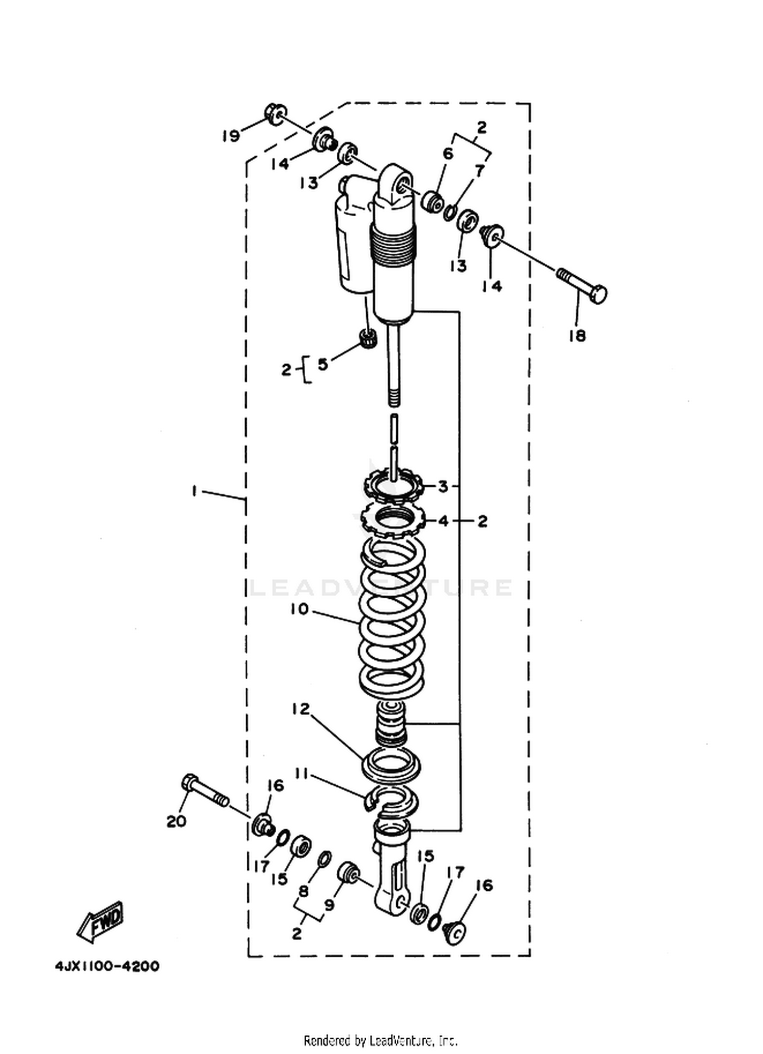20 REAR SUSPENSION
