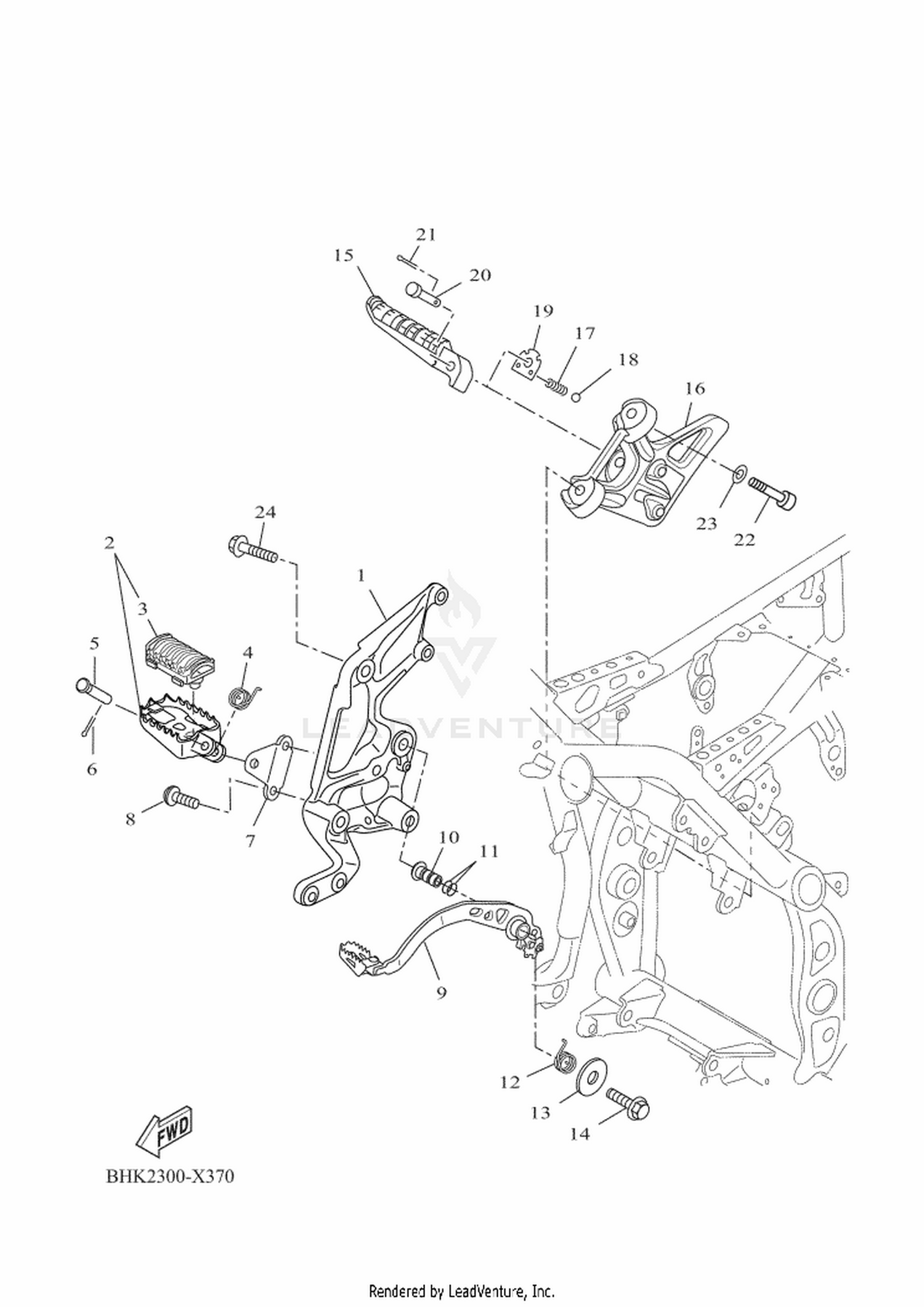 38 STAND & FOOTREST 2