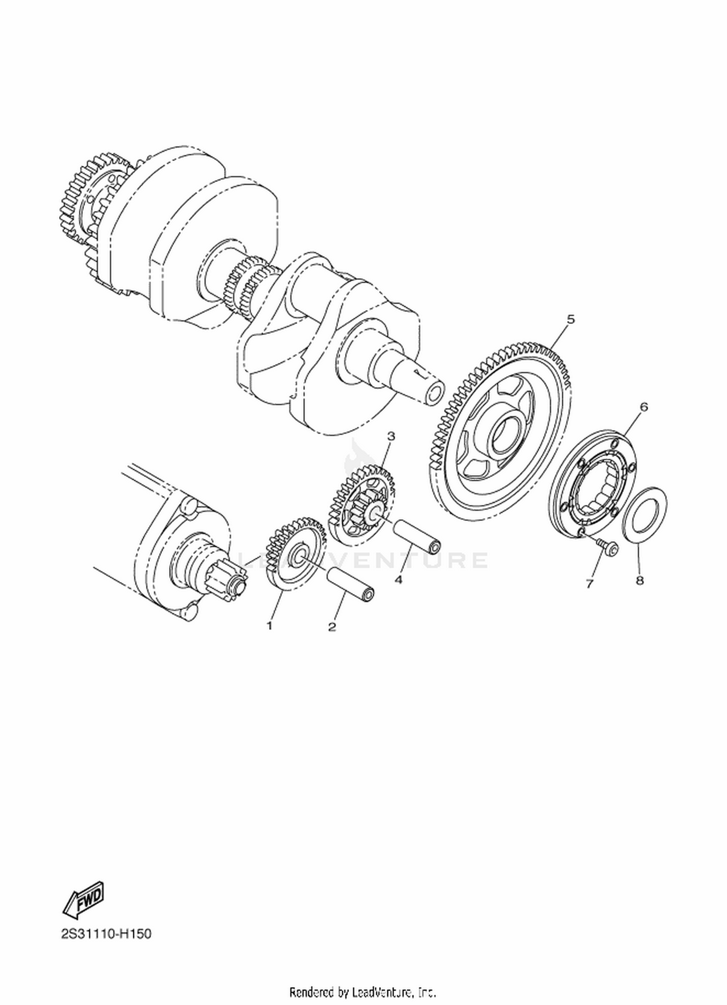 15 STARTER CLUTCH