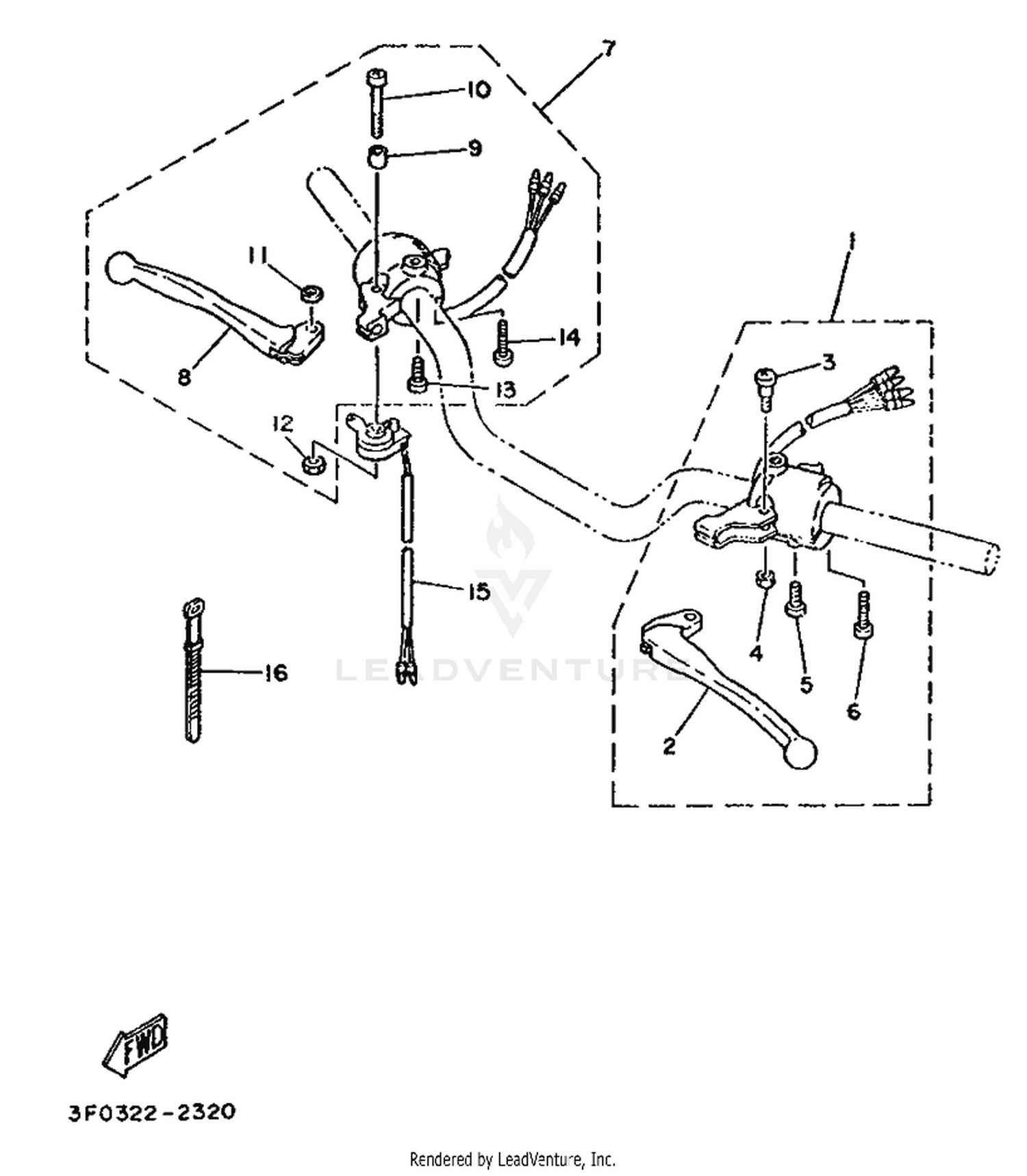 32 HANDLE SWITCH  LEVER