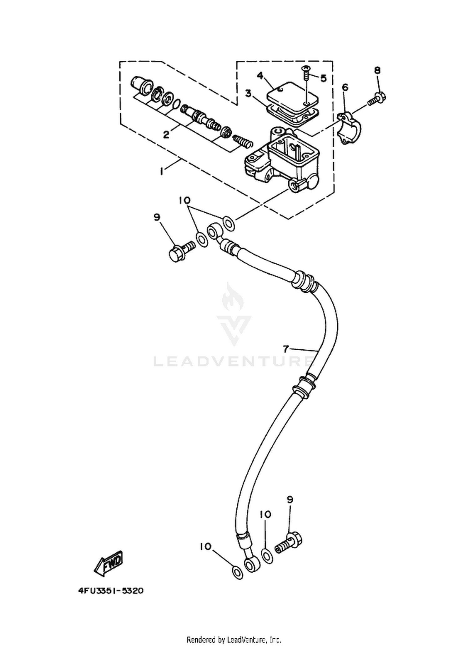 32 FRONT MASTER CYLINDER
