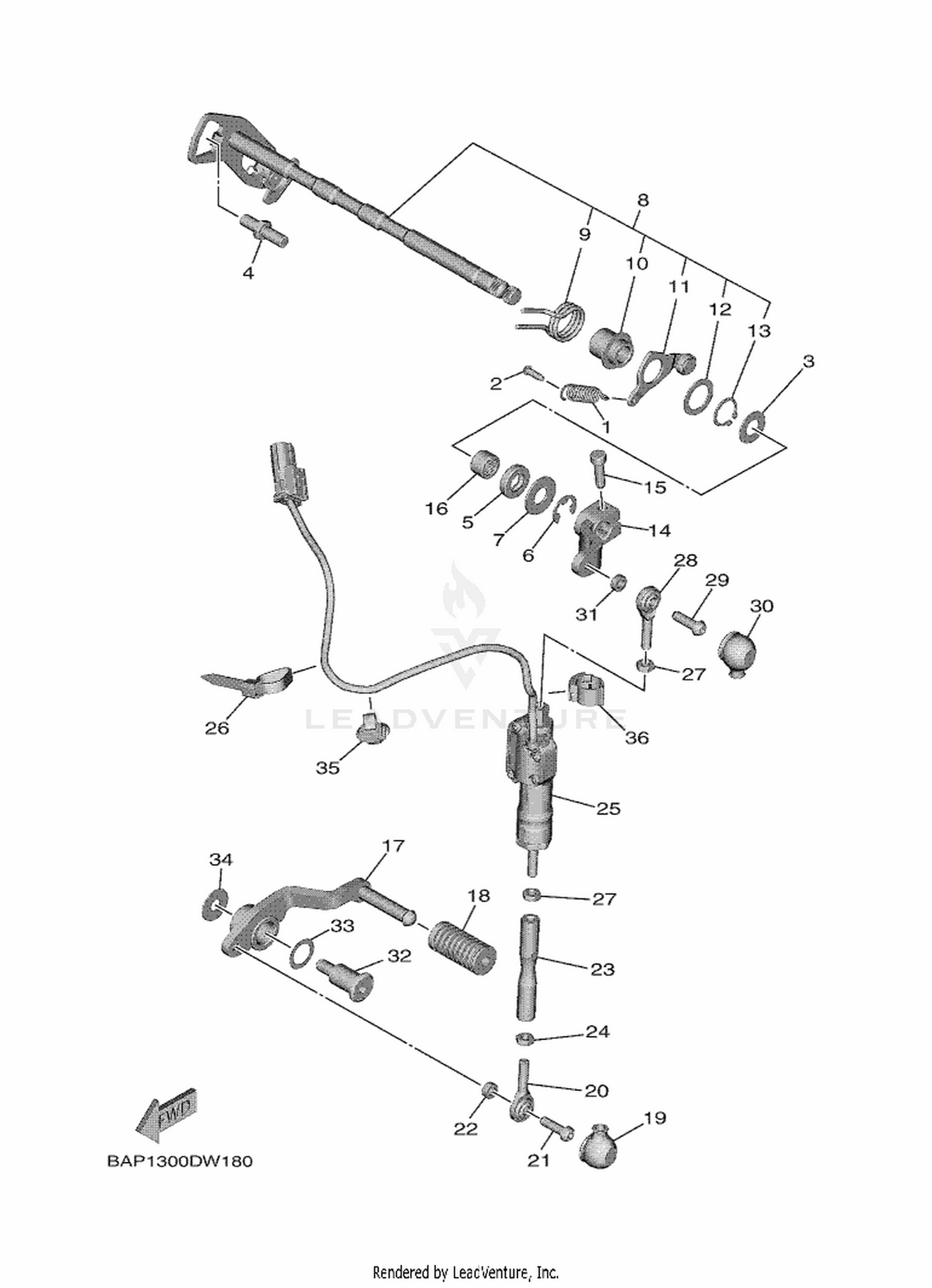 18 SHIFT SHAFT