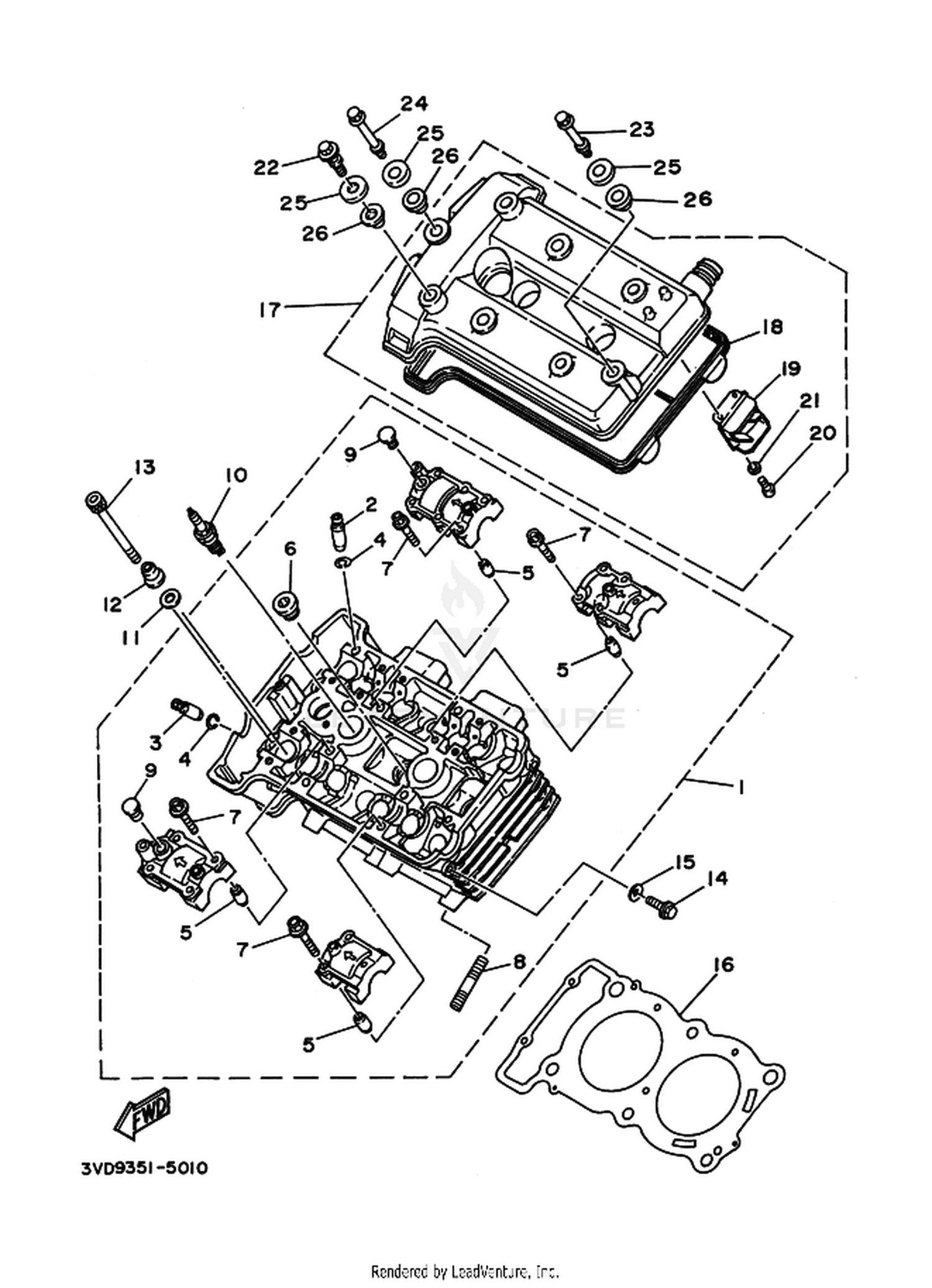 01 CYLINDER HEAD