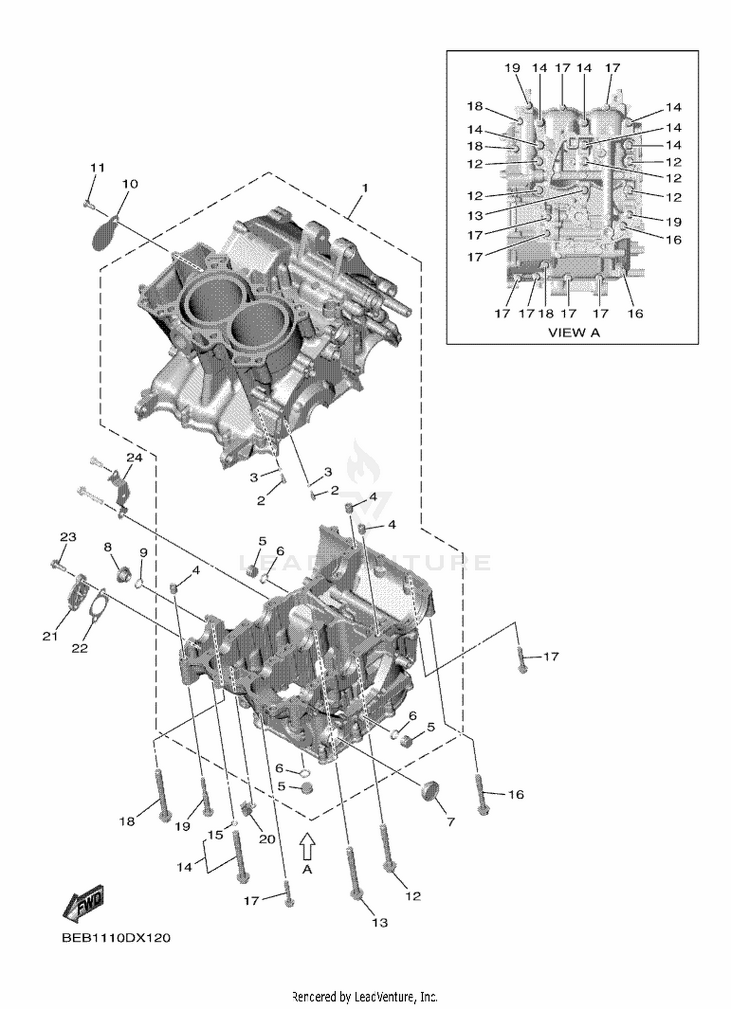 13 CRANKCASE