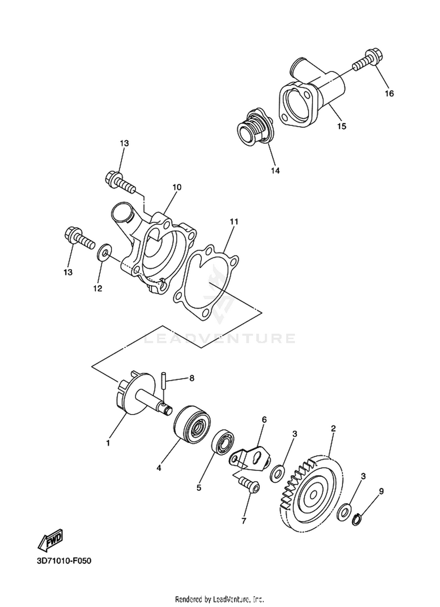 05 WATER PUMP