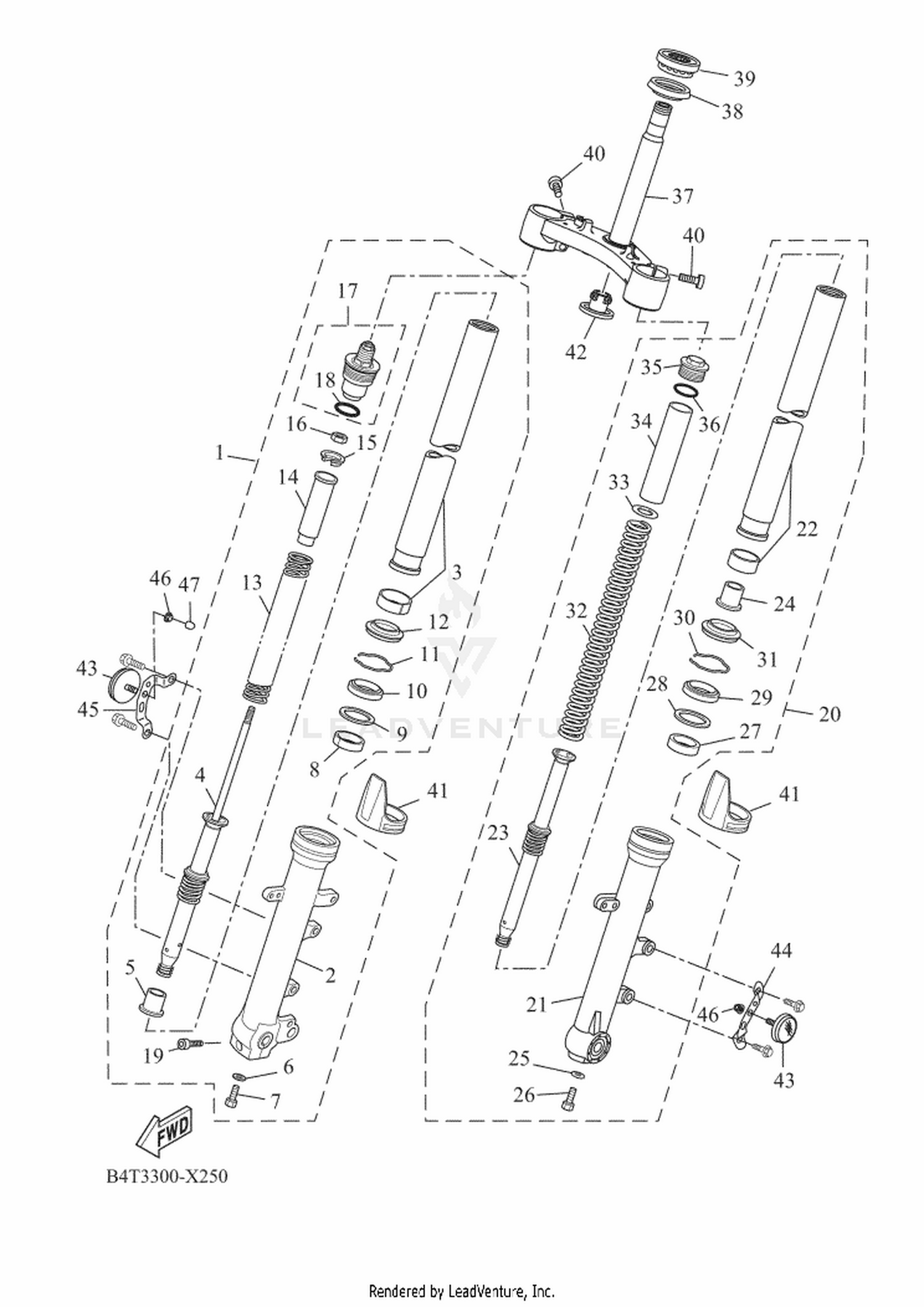 25 FRONT FORK