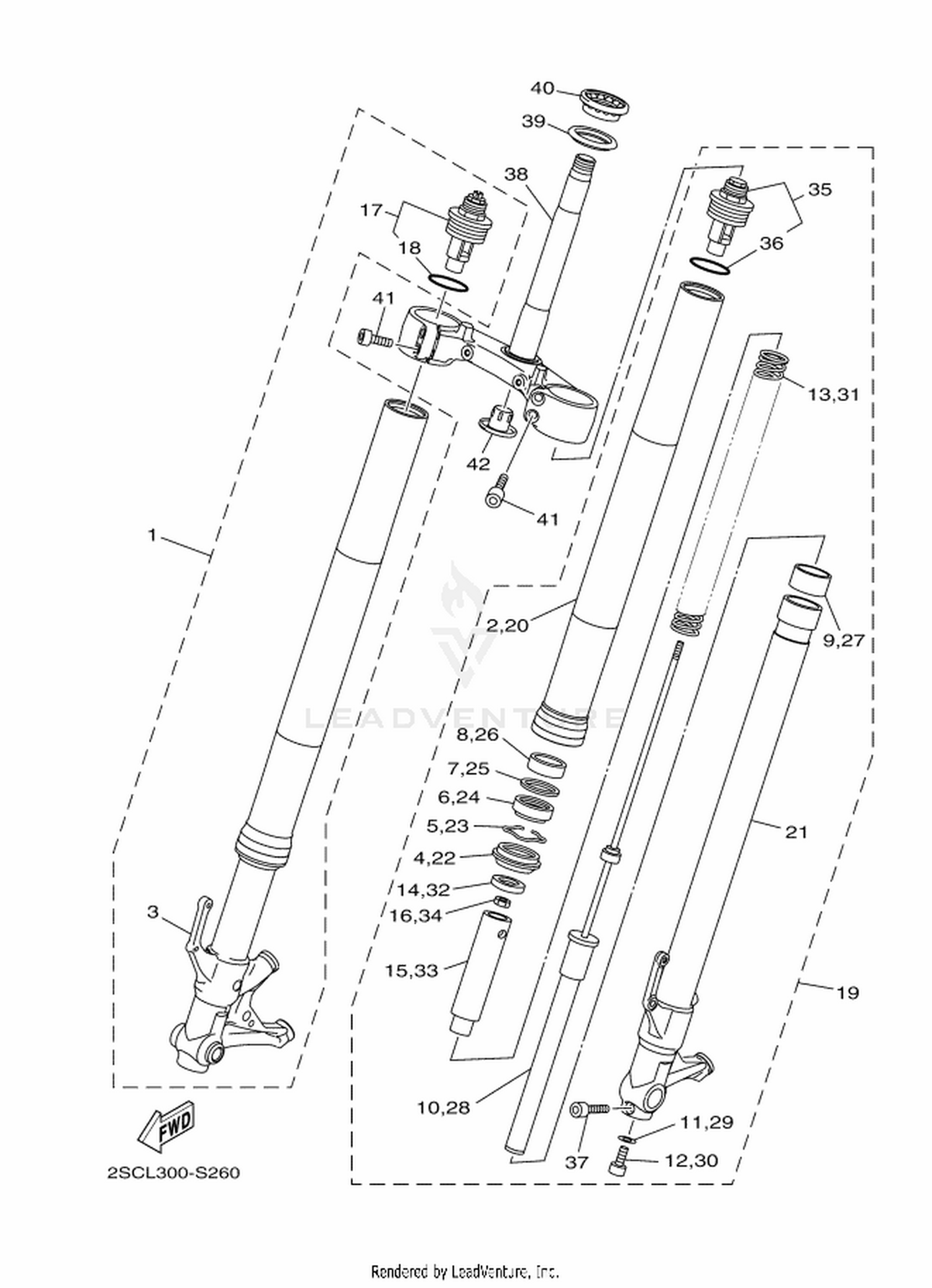 26 FRONT FORK