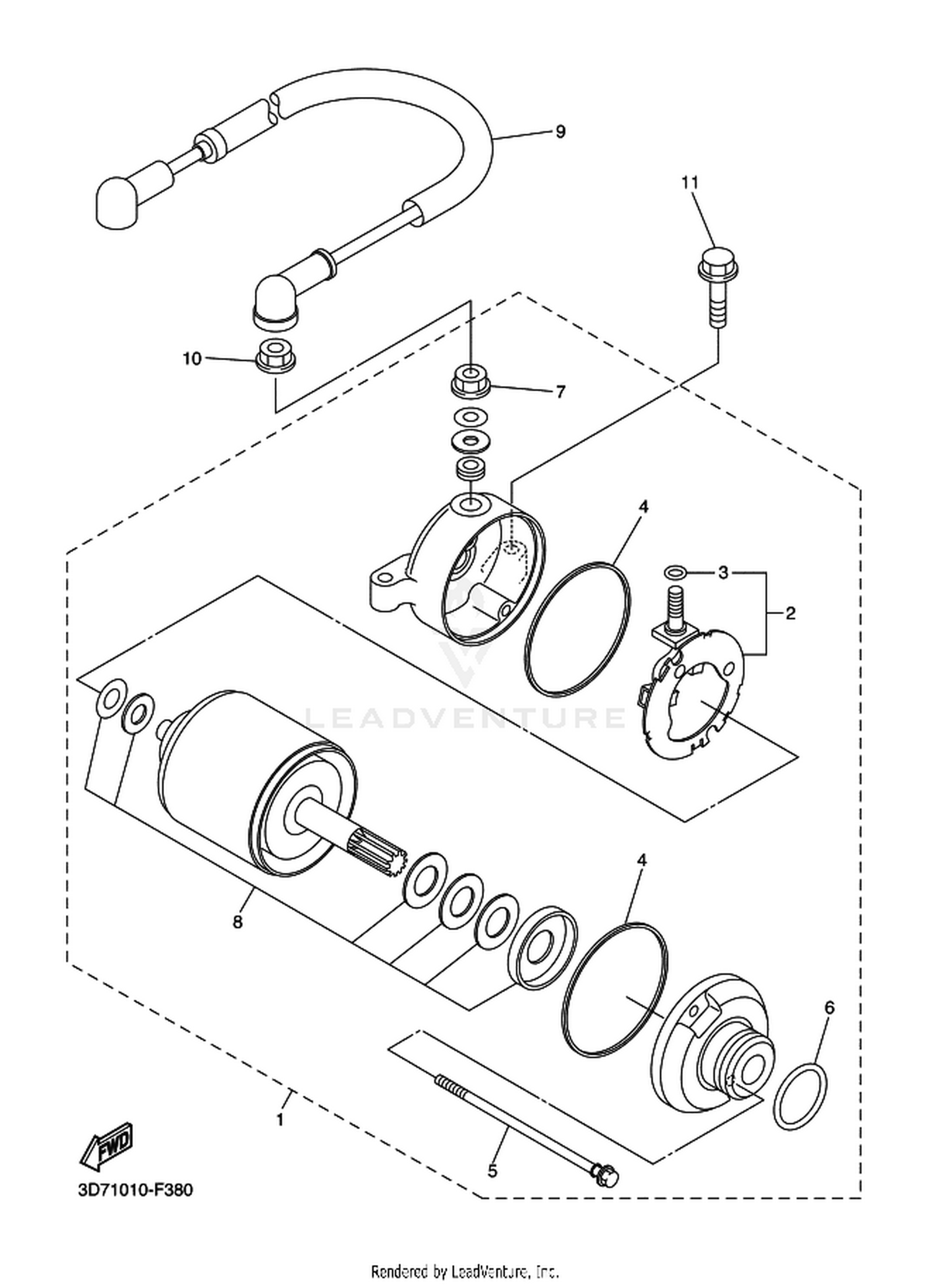 38 STARTING MOTOR