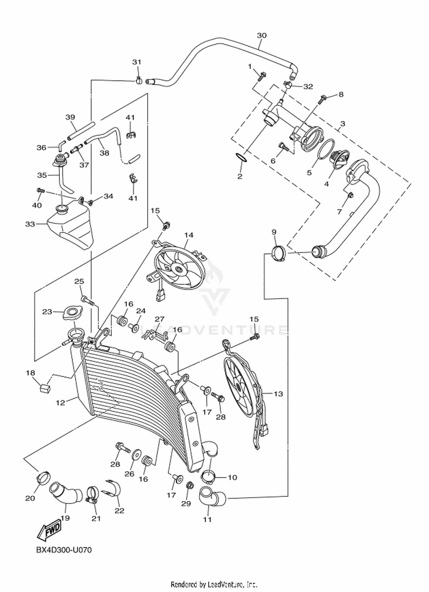 07 RADIATOR  HOSE
