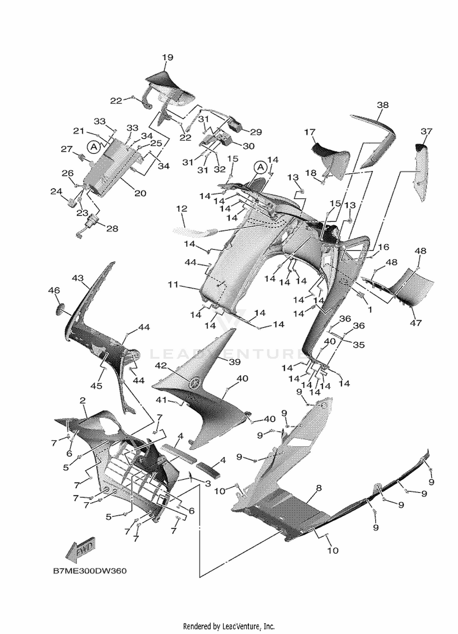 36 LEG SHIELD