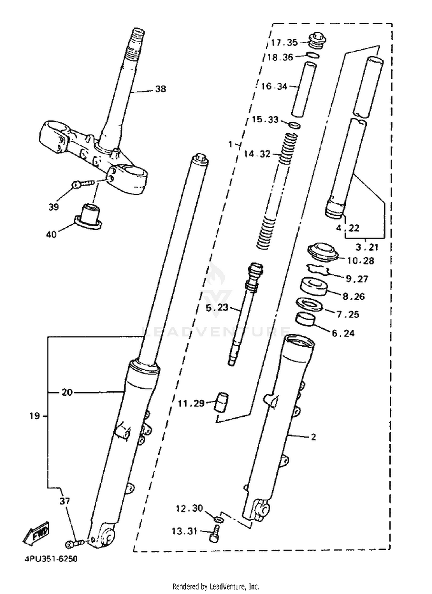 25 FRONT FORK