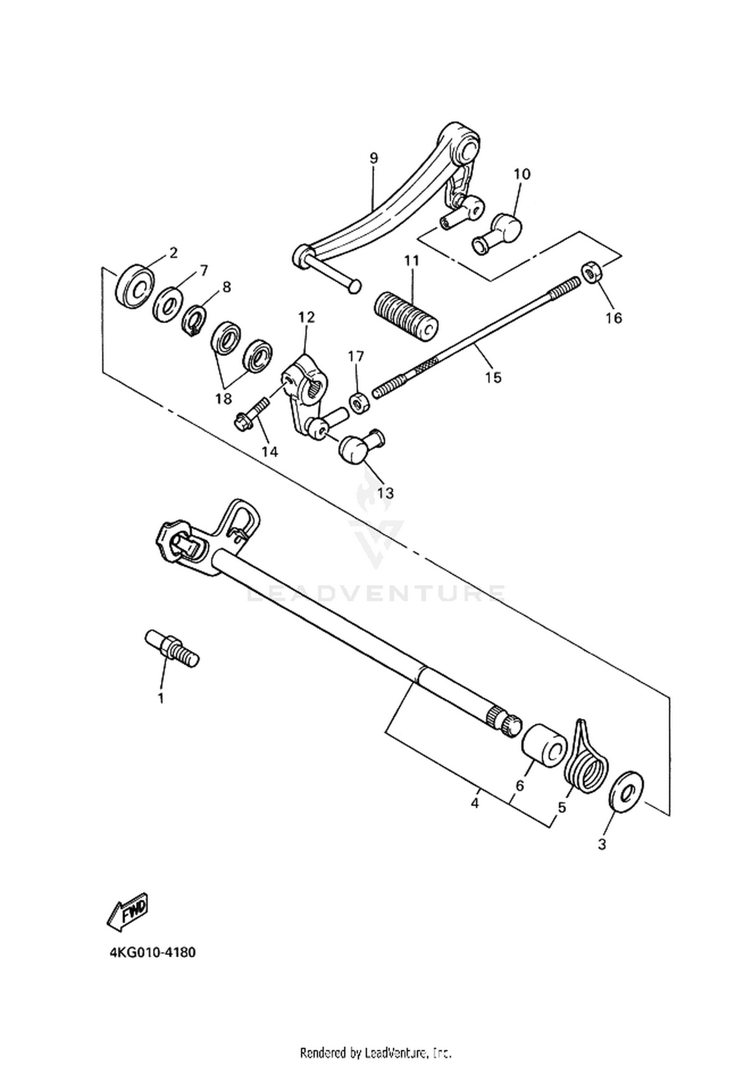 19 SHIFT SHAFT