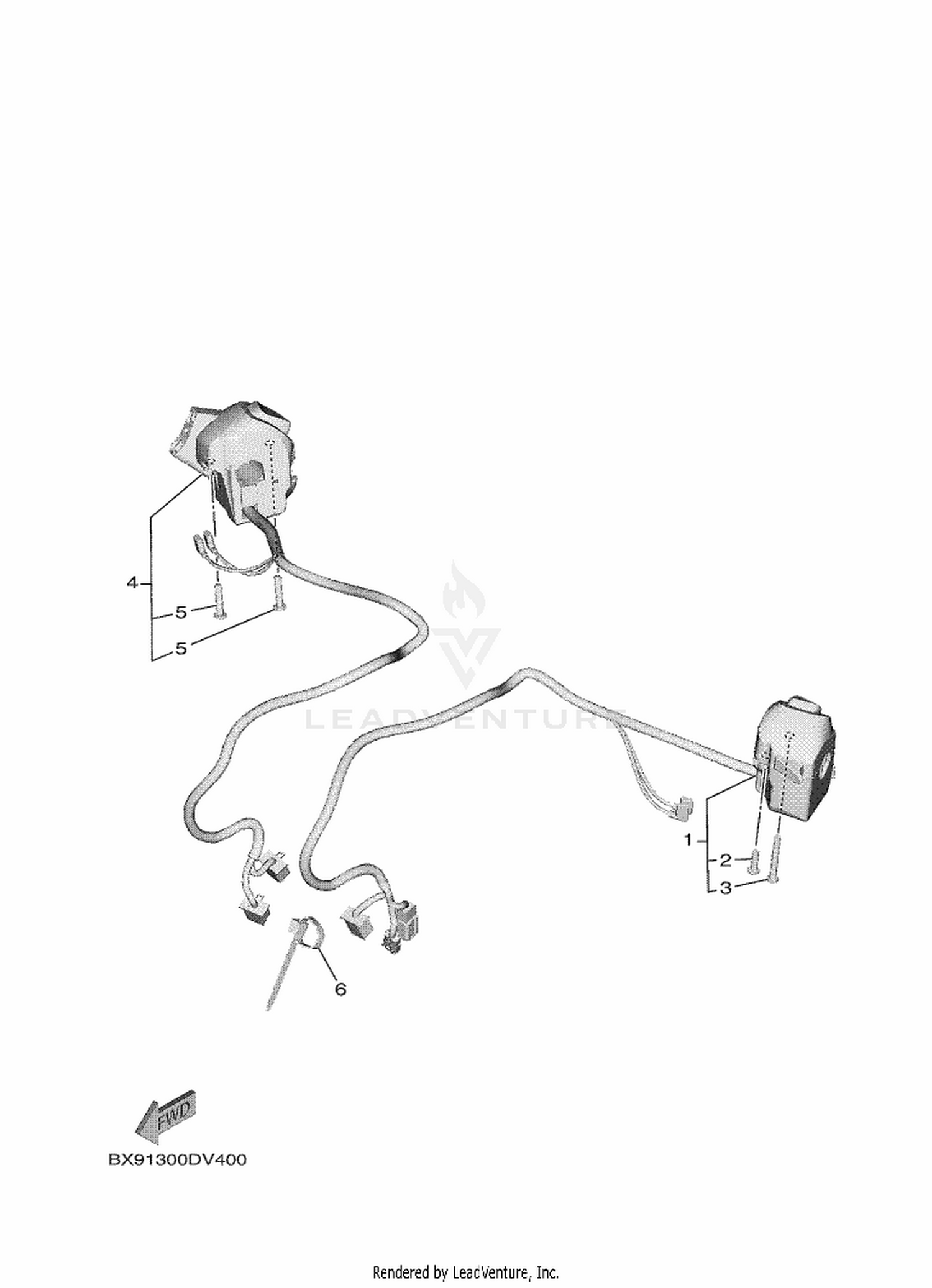 40 HANDLE SWITCH  LEVER